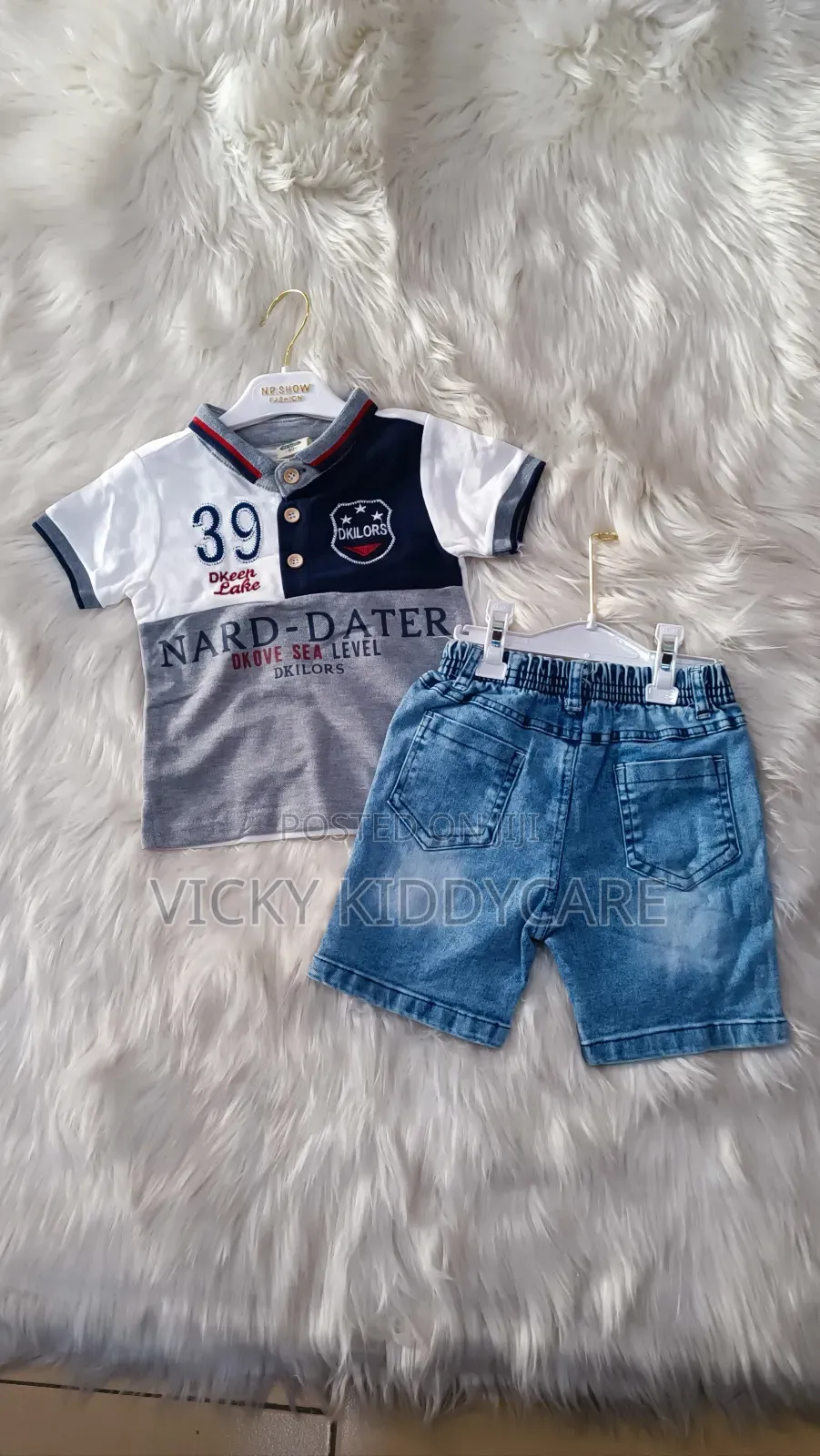Boys Lactose With Jeans Short