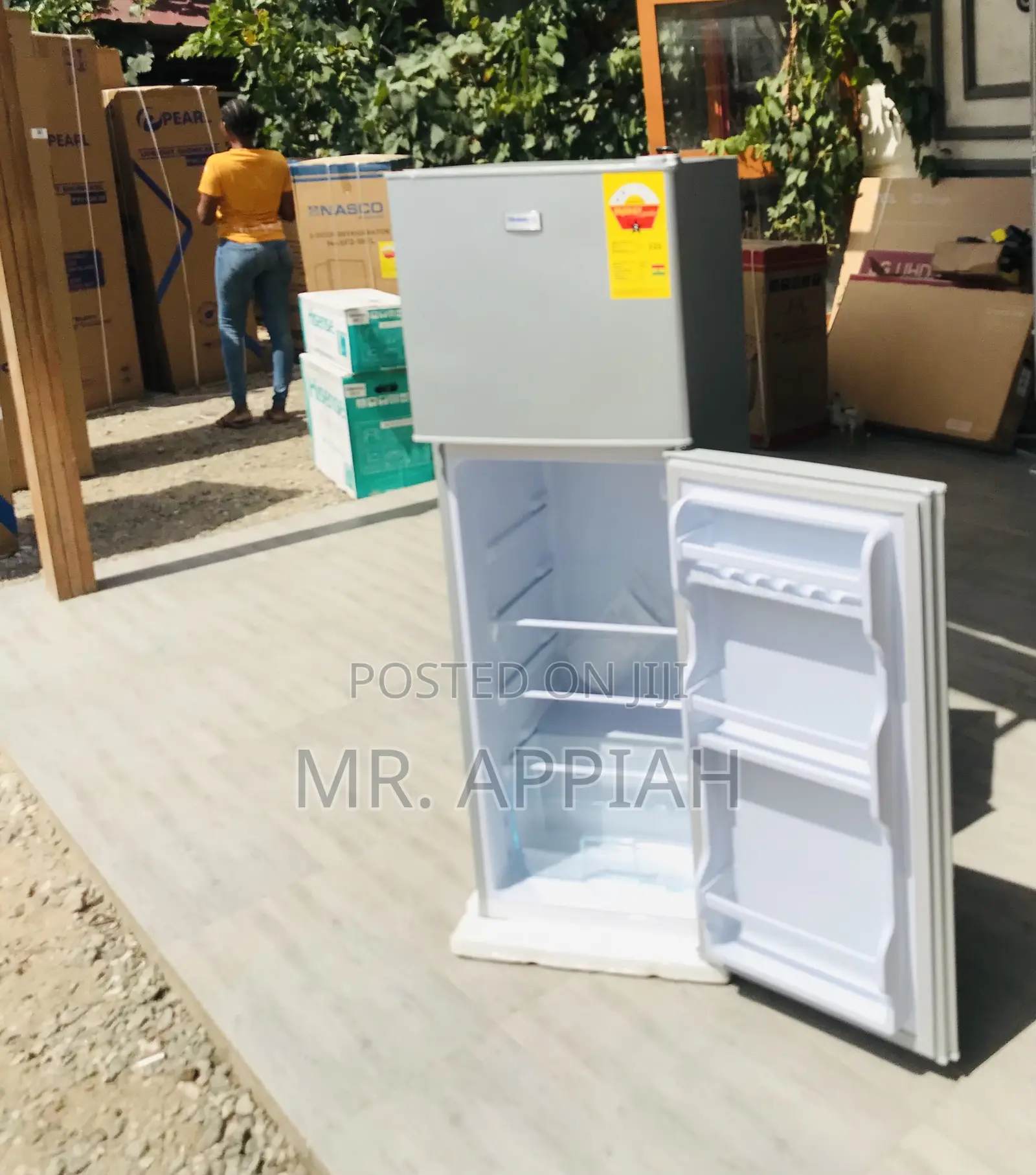 Duress Nasco Nasf2-18fl Double Door Fridge(Silver) 