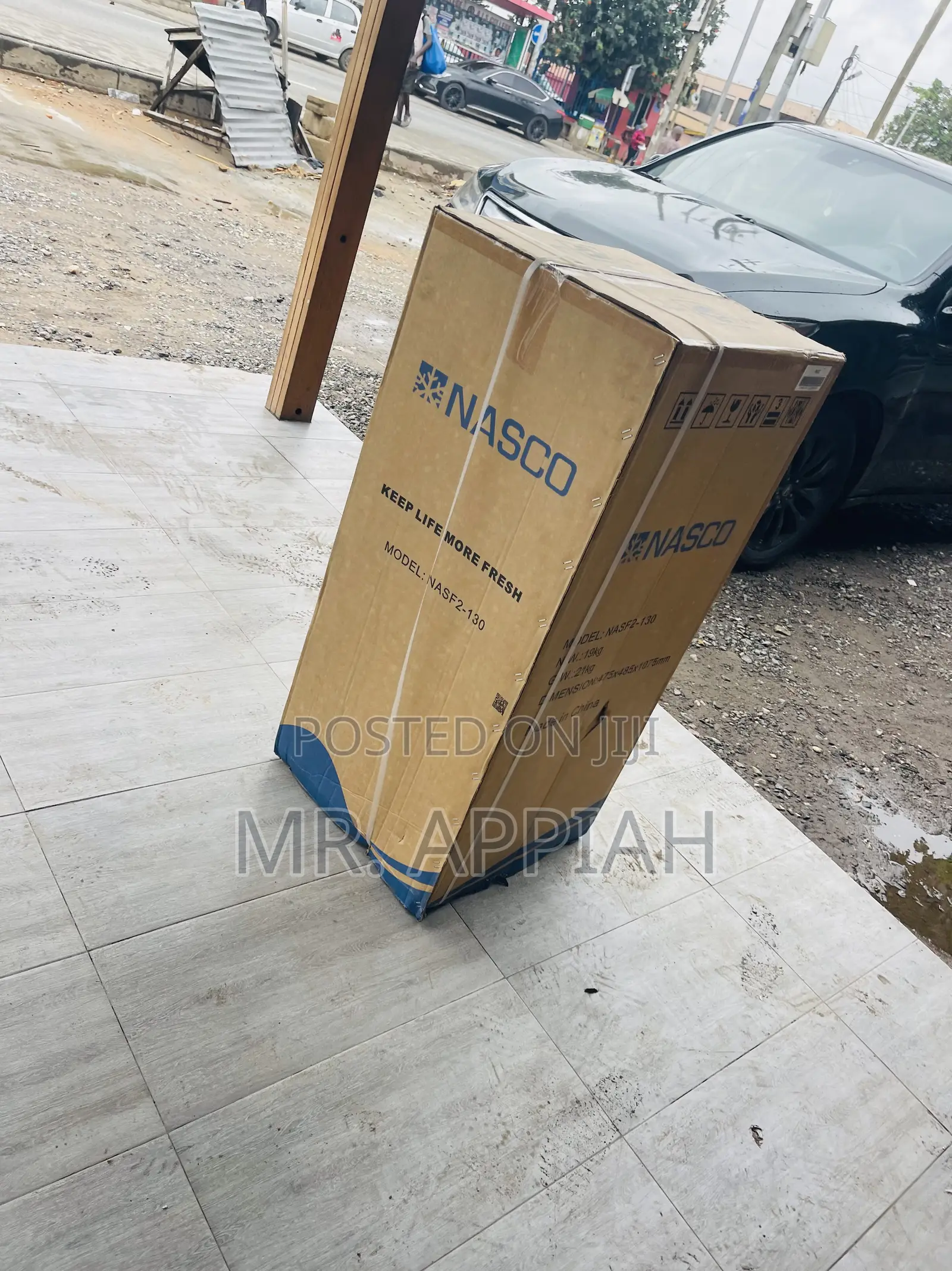 Fast Chilling Nasco Nasf2-130 Double Door Fridge(Silver).