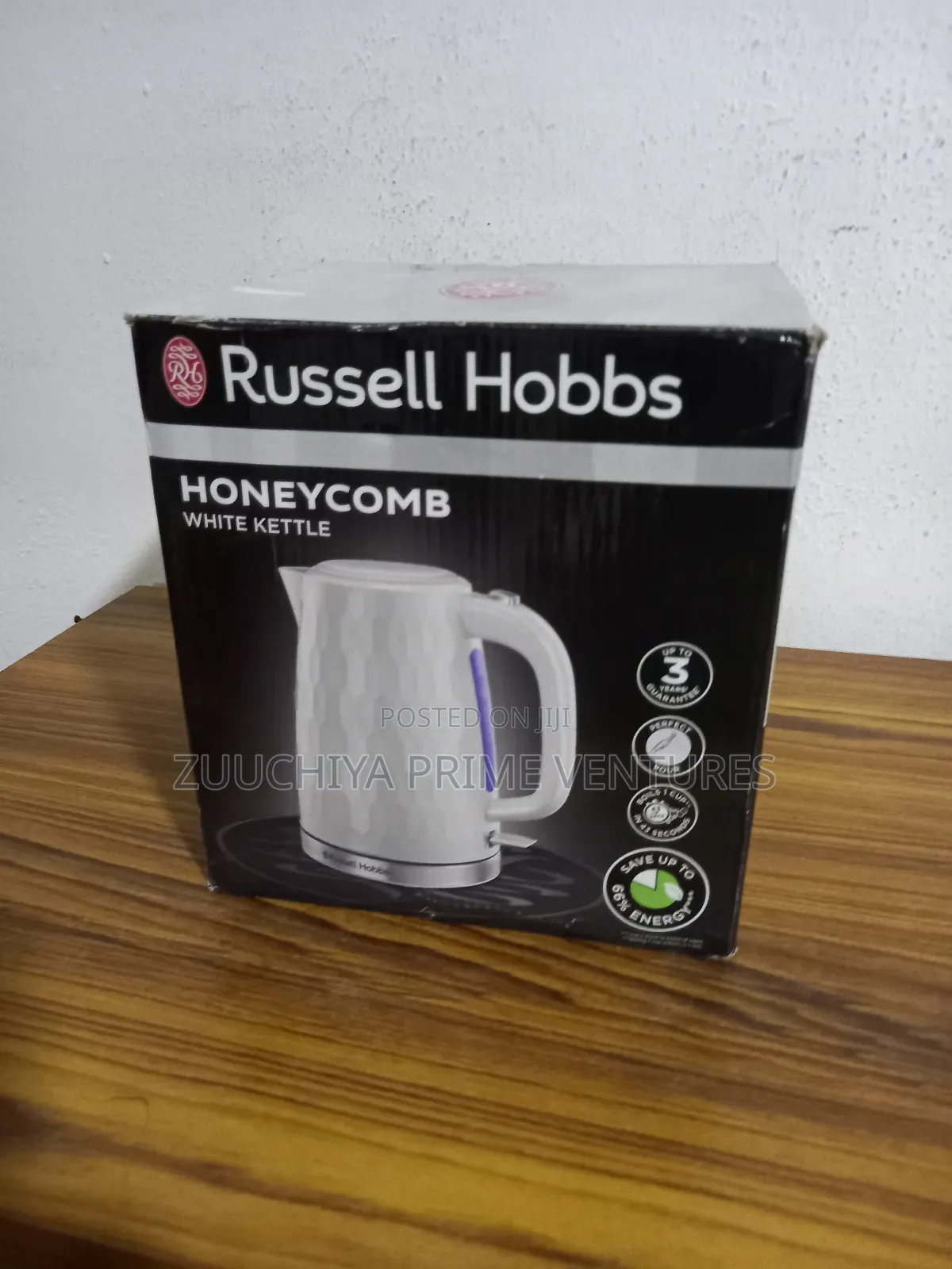 1.7l Russell Hobbs Honeycomb Kettle From Uk 