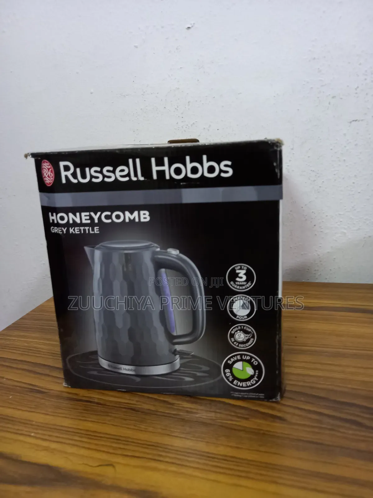 1.7l Russell Hobbs Honeycomb Kettle From Uk 
