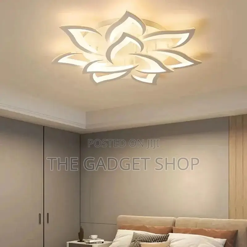 80cm 10 Flowers Ceiling Light