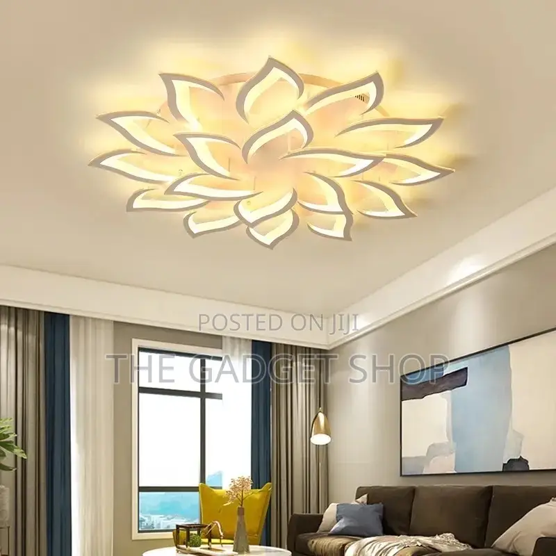 80cm 10 Flowers Ceiling Light
