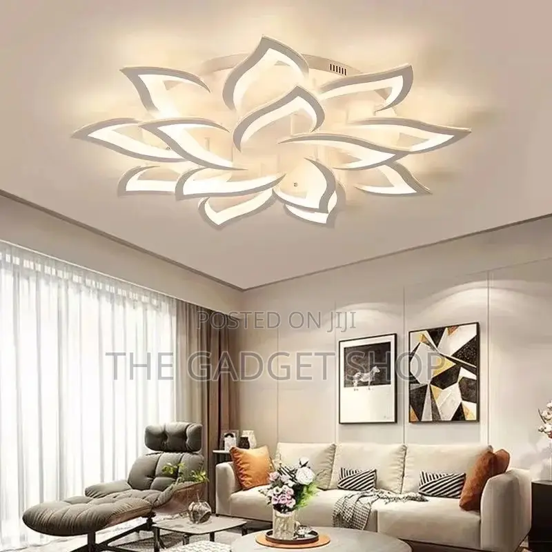 80cm 10 Flowers Ceiling Light