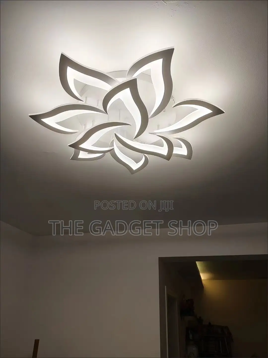 80cm 10 Flowers Ceiling Light