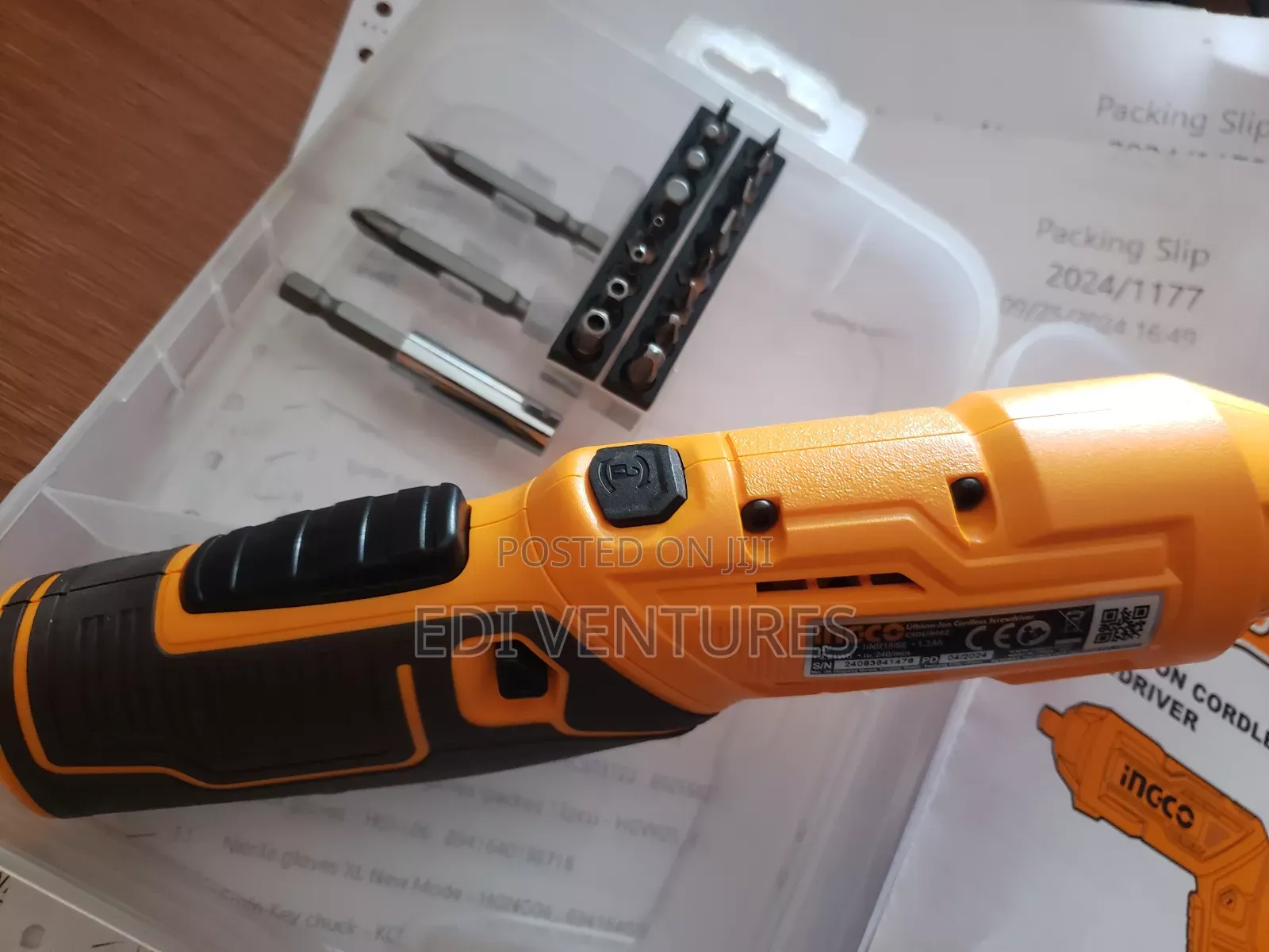Ingco Lithium Ion Cordless Screw Driver (Csdli0442)