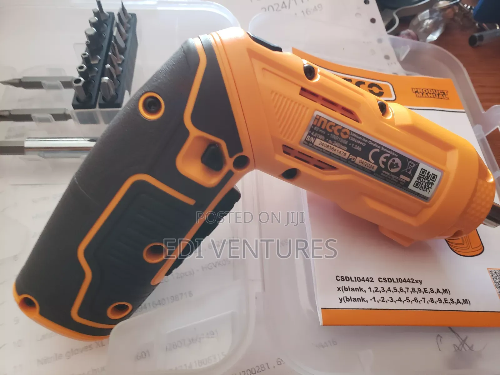 Ingco Lithium Ion Cordless Screw Driver (Csdli0442)