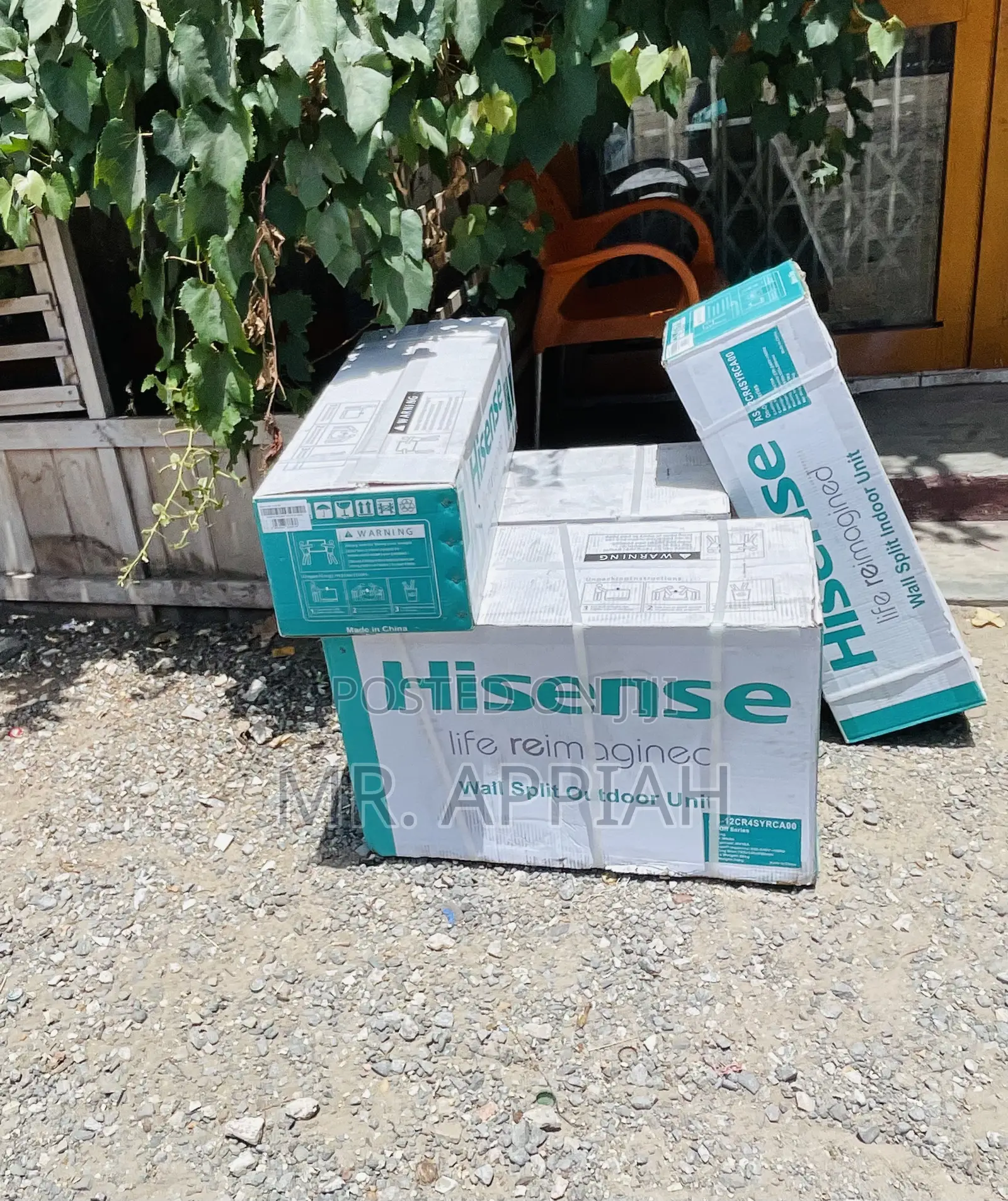 Order Hisence 1.5hp Split Type Air Conditioner(White).