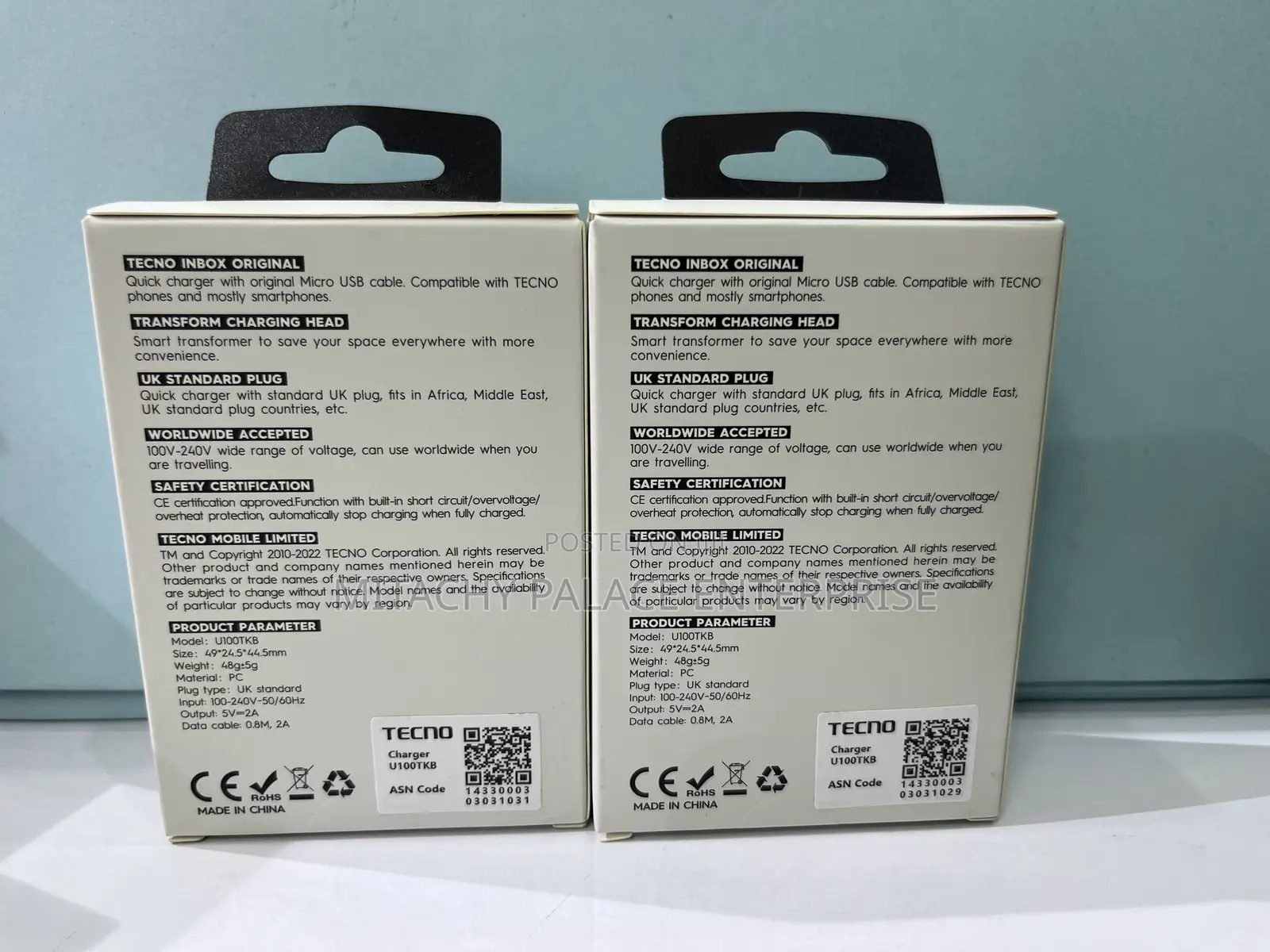 Original Tecno Usb Charger