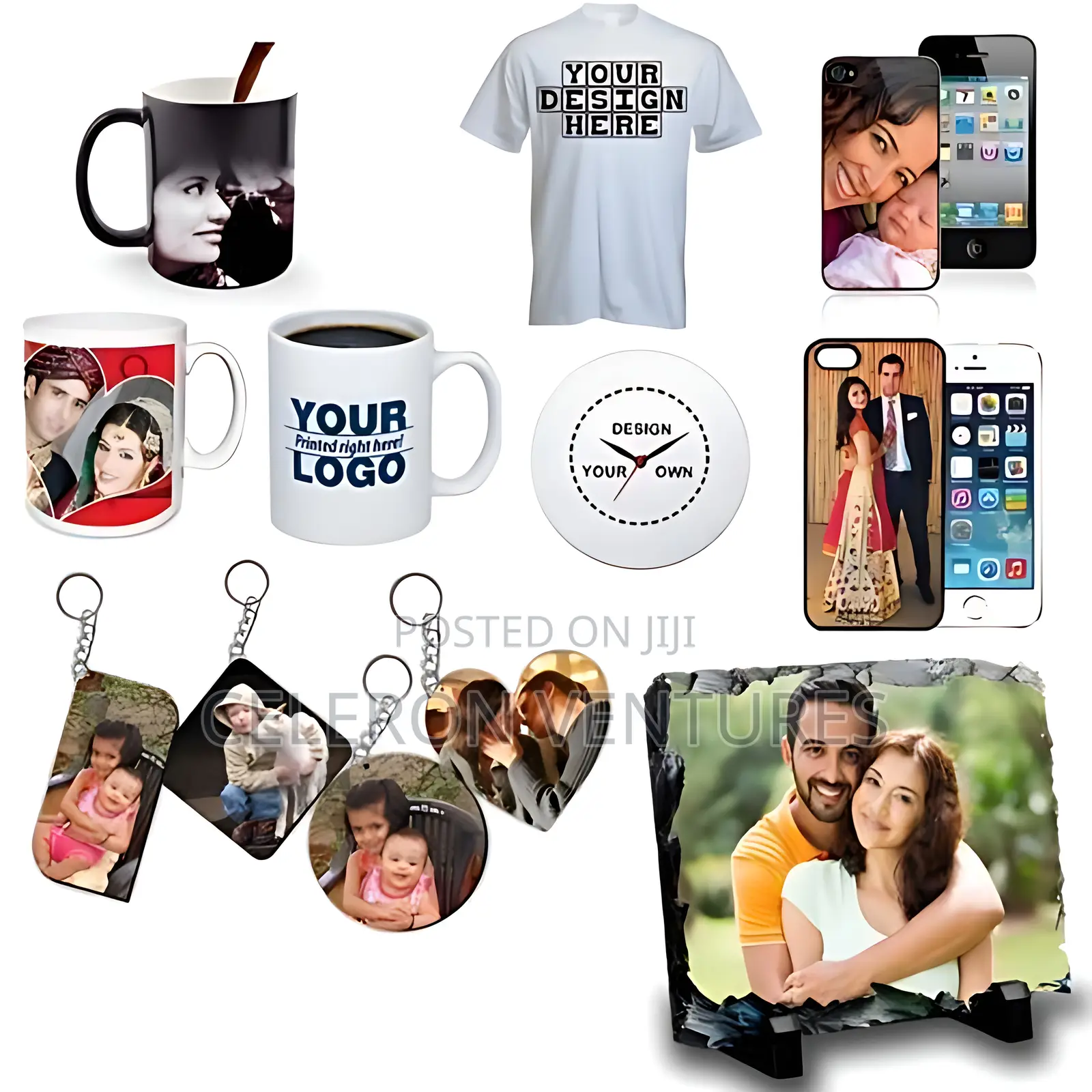 Customized Items to Families and Clients Overseas