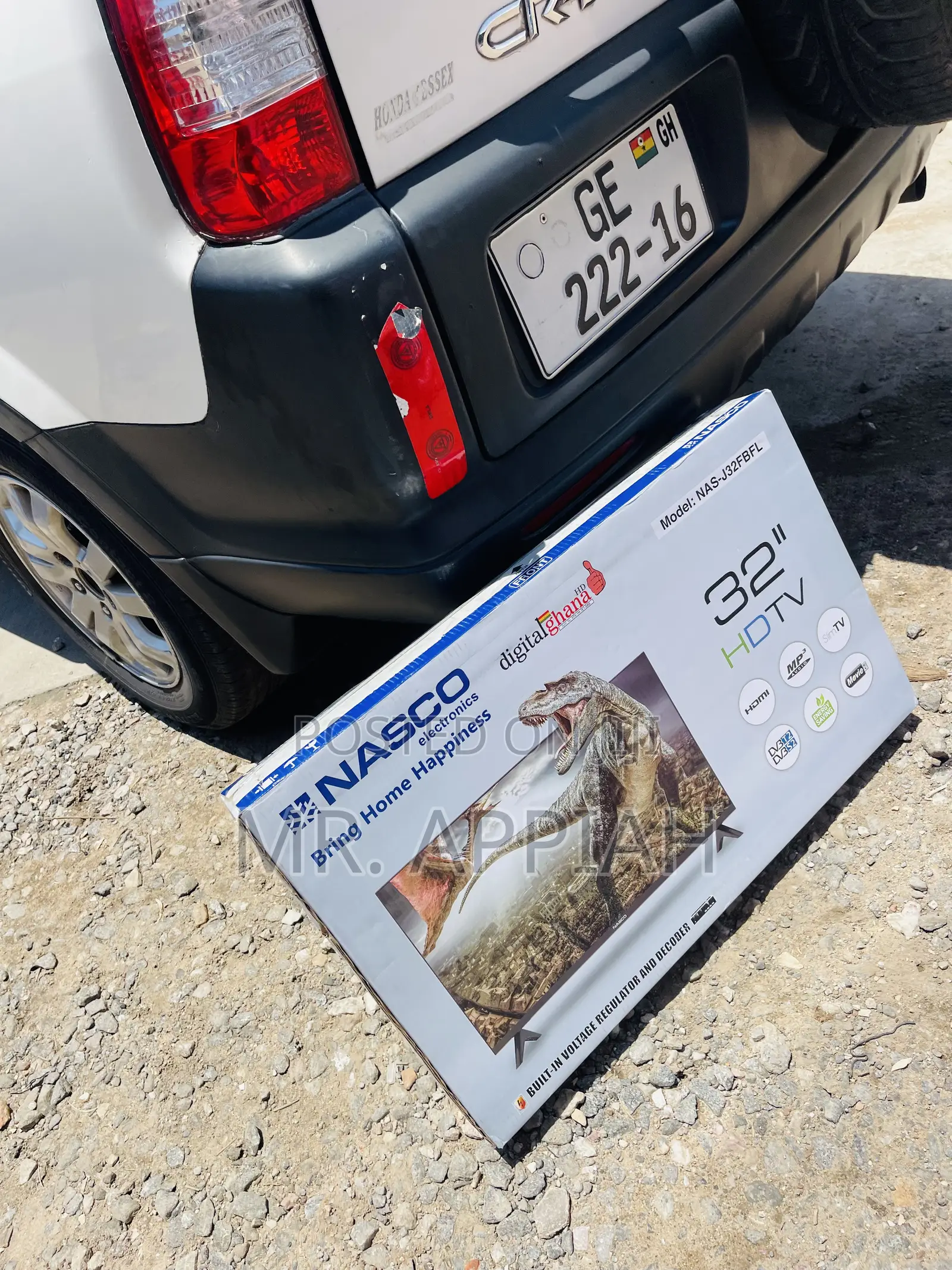 Newly in Box Nasco 32” Hd Led Electric Television .