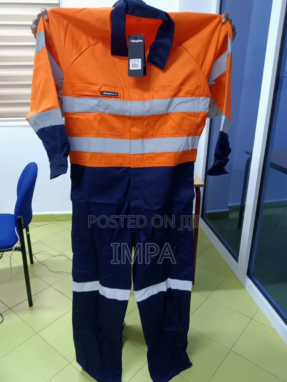 Kinggee Mkinggee Mens Workcool2 Reflective Spliced Overall