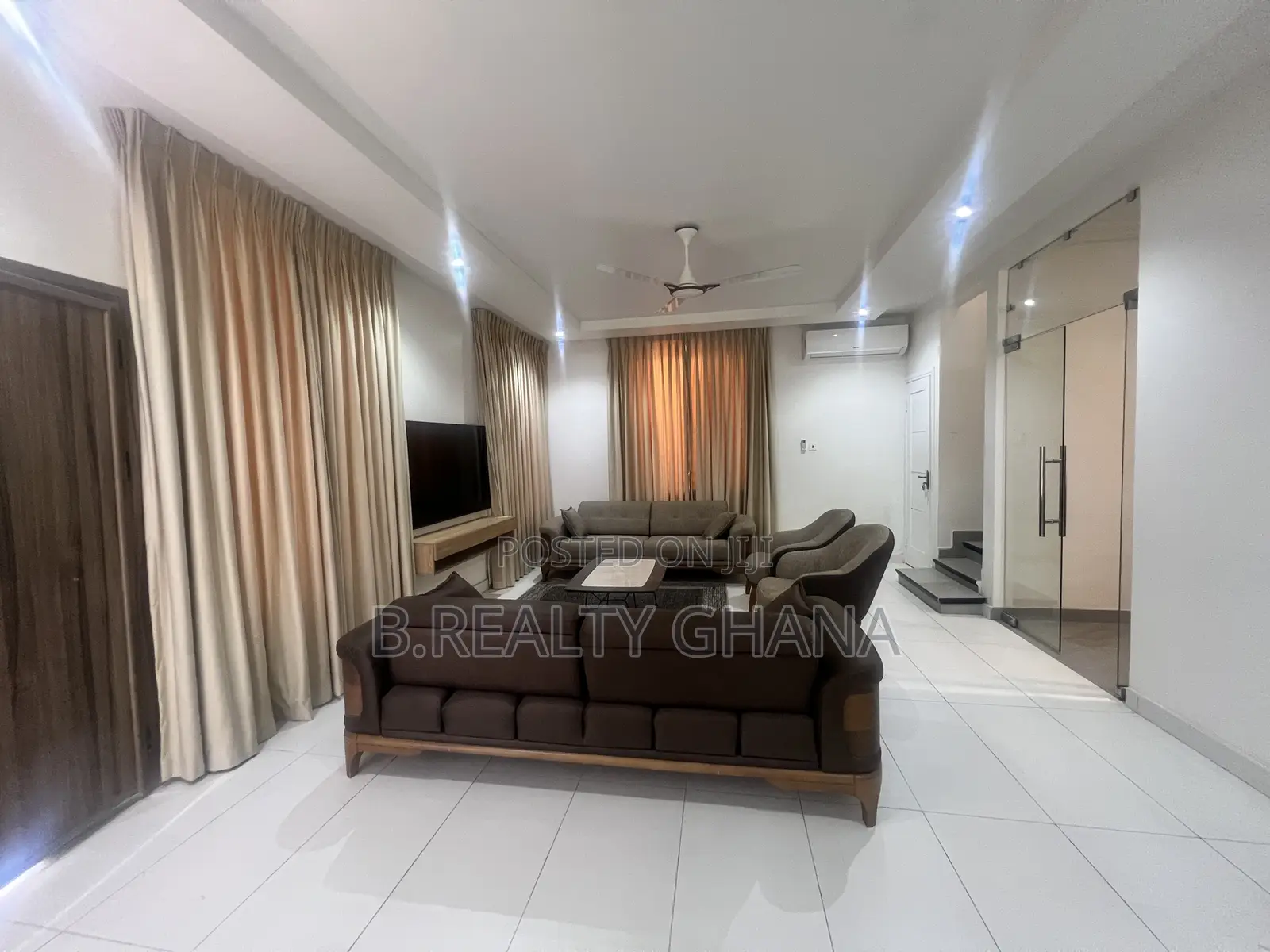 Furnished 3bdrm House in Spintex for rent