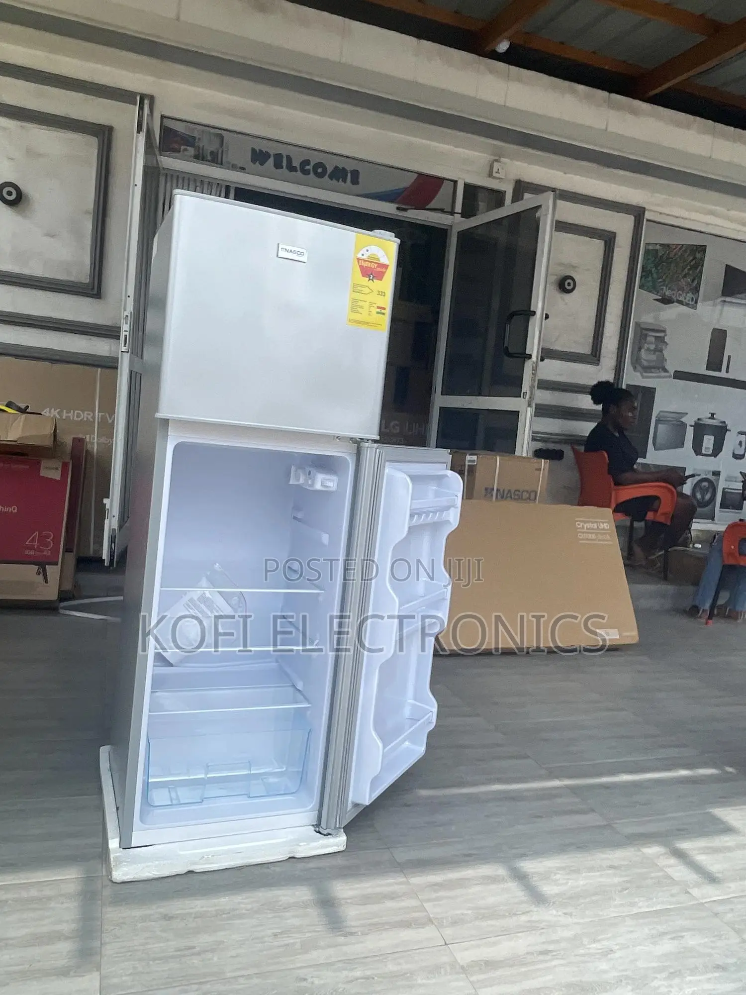 Purchase Nasco 158L Top Freezer Refrigerator [NASF2-18FL]