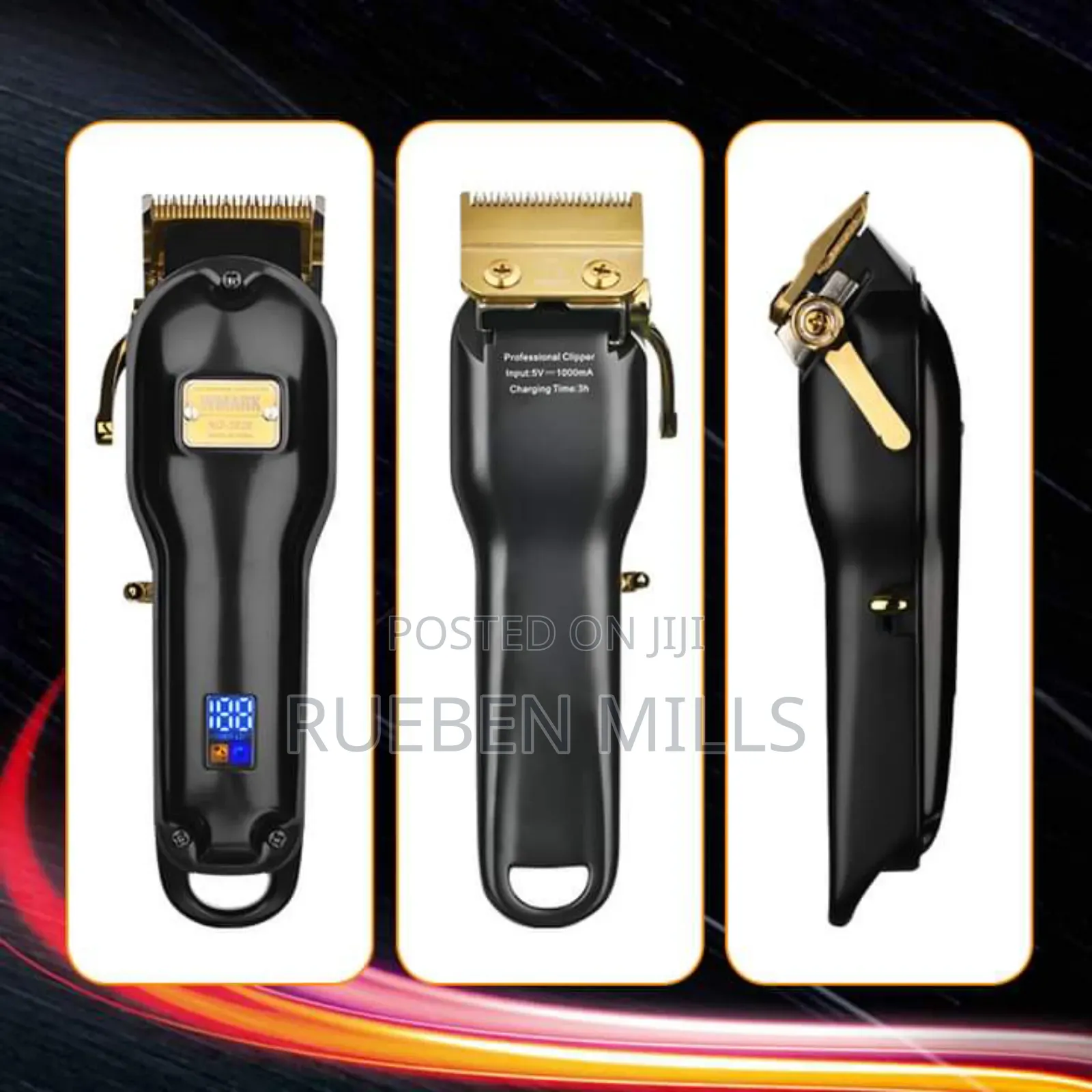Portable Home and Salon Electric Hair Clipper Machine