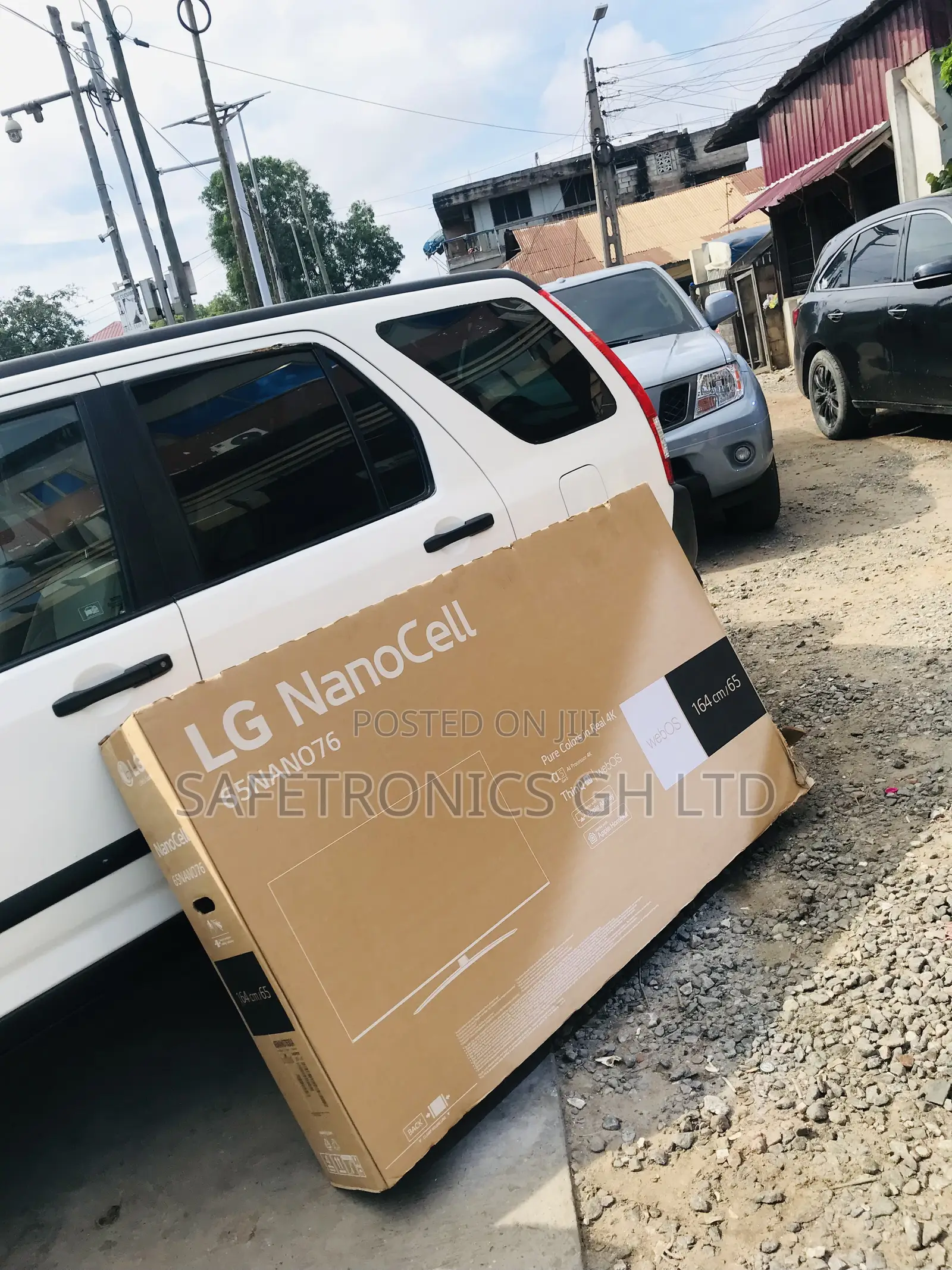 Sleek LG UHD Nano76 65 Inch Smart LED Tv 