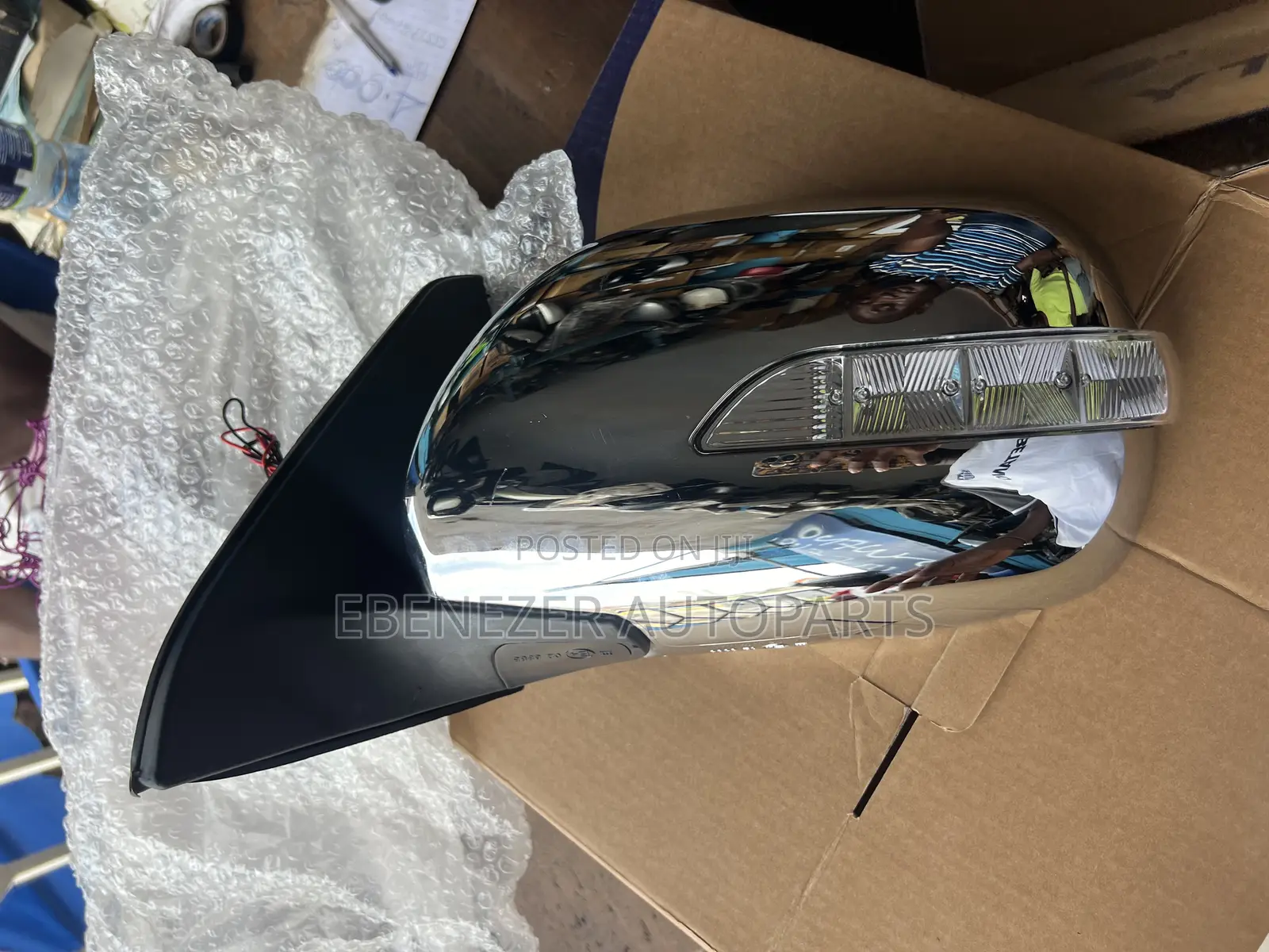 Land Cruiser Prado 2009,2010 Side Driving Mirror With Light