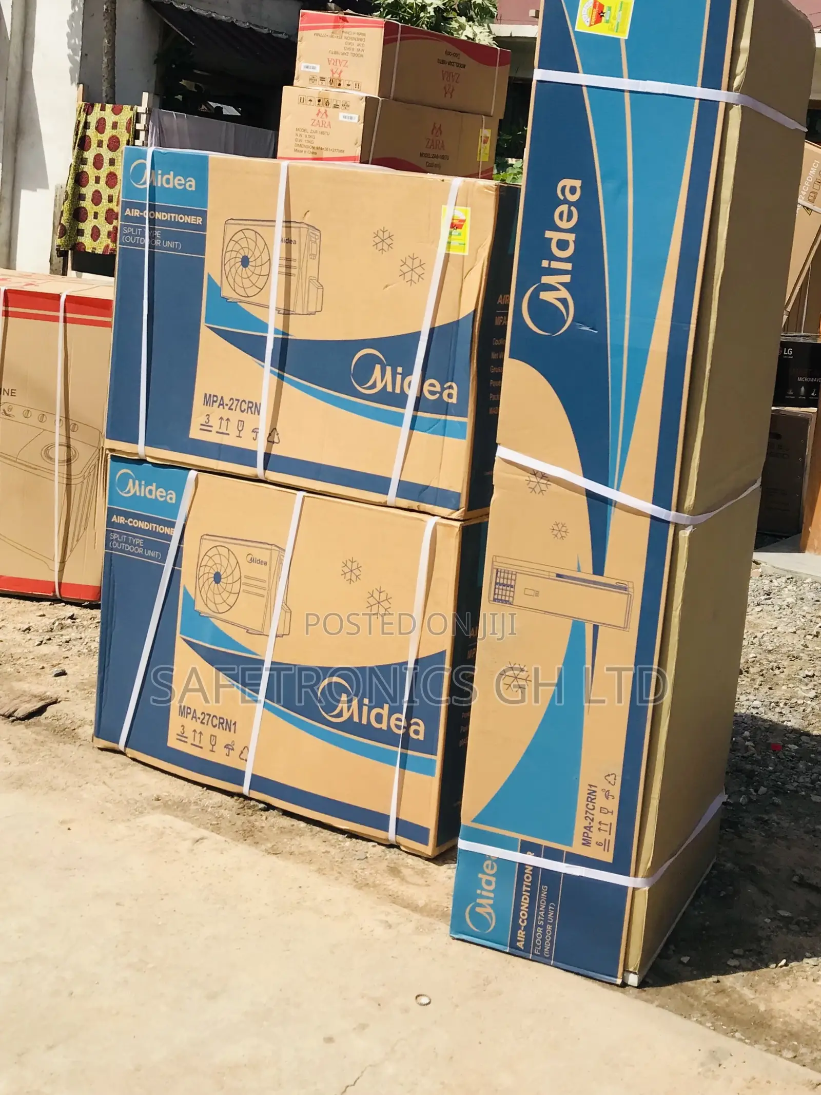 Buy Split Gas 3.0 Horse Power Midea White AC Standing AC
