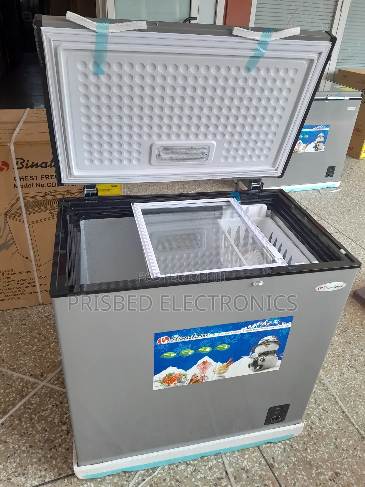 Binatone Durable Chest Freezer 157 Litres