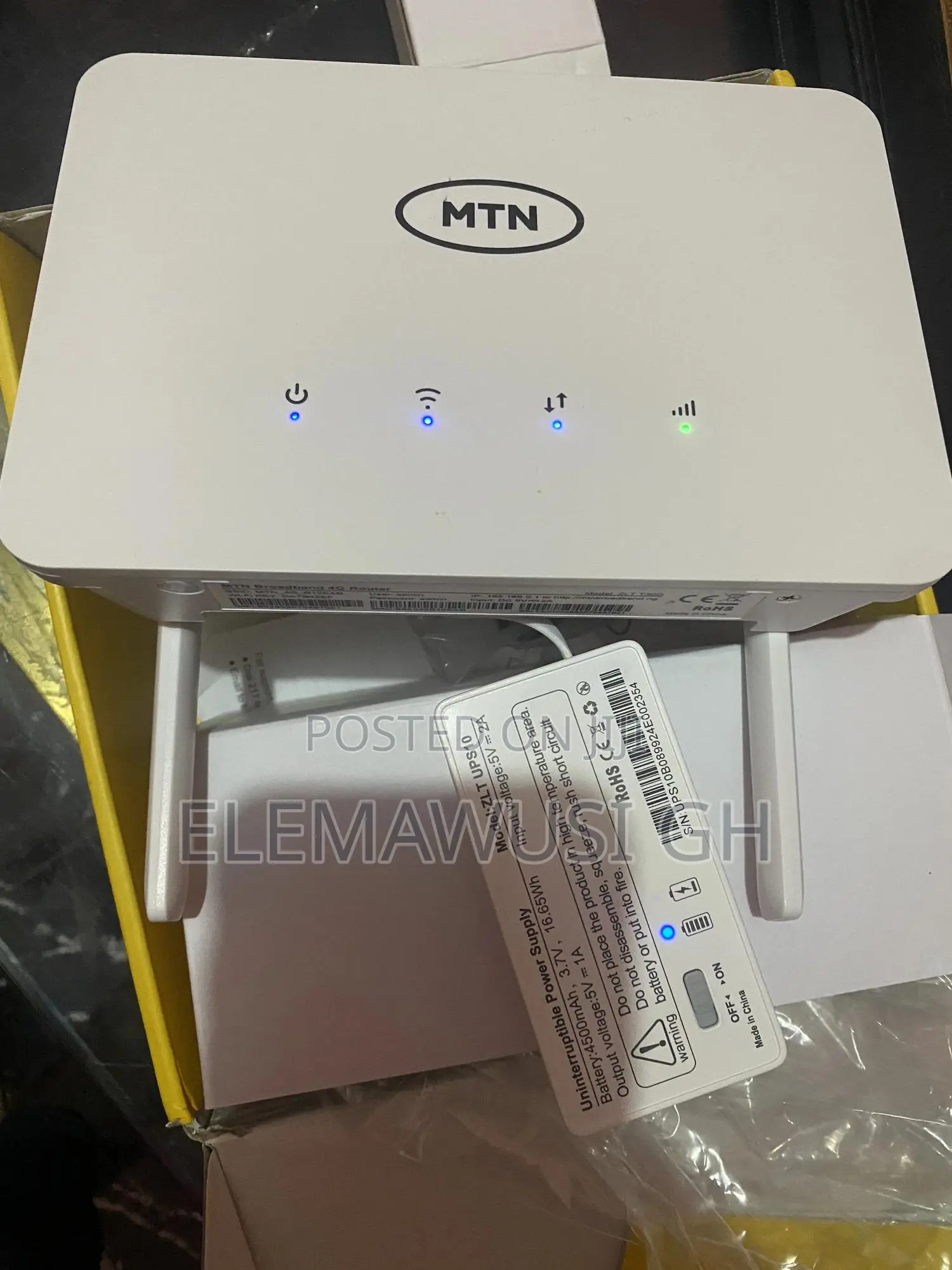 ZLT 4g Universal Turbonet Router Plus Free Powerbank