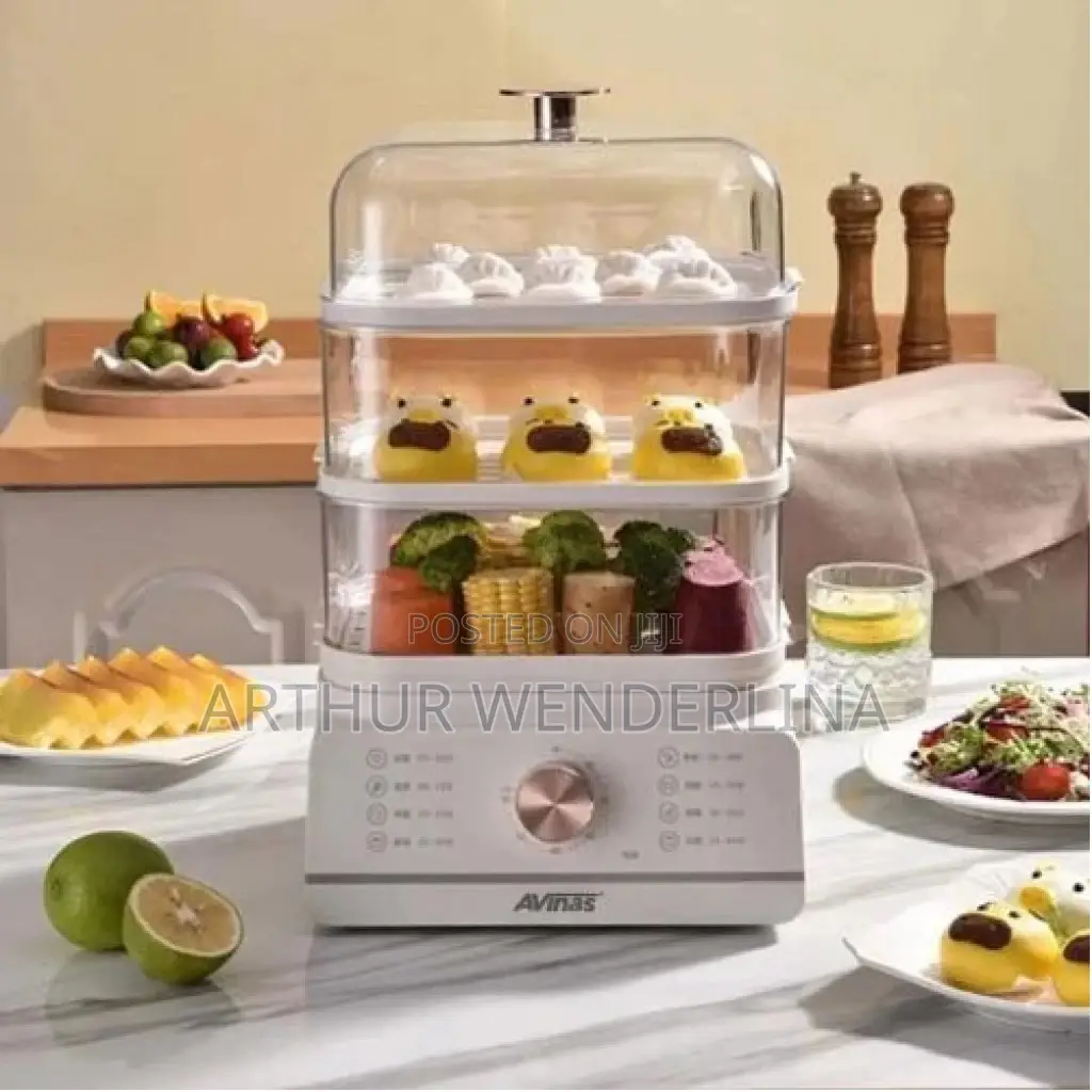 Avinas 3 Layer 16l Electric Food Cooking Steamer