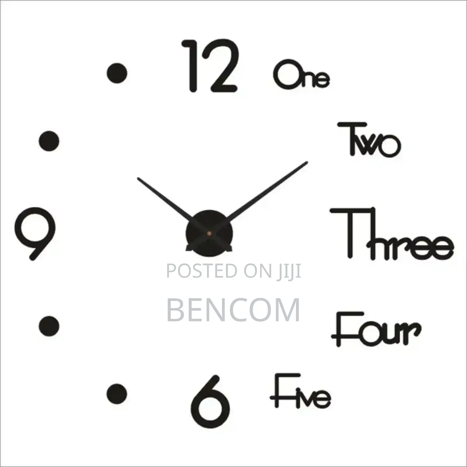 3D Wall Clock – A Perfect Blend of Style Functionality!