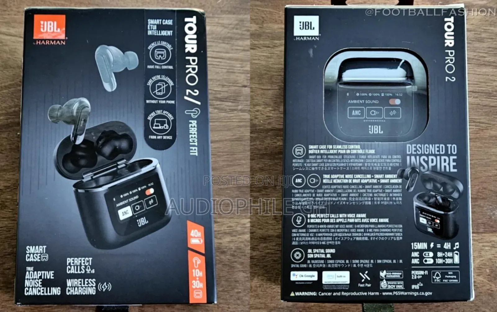 JBL Tour Pro 2 - True Wireless Noise Cancelling Earbuds