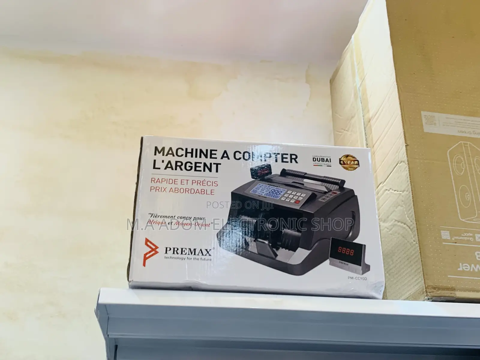 Counting Machine With Counterfeit Detectors