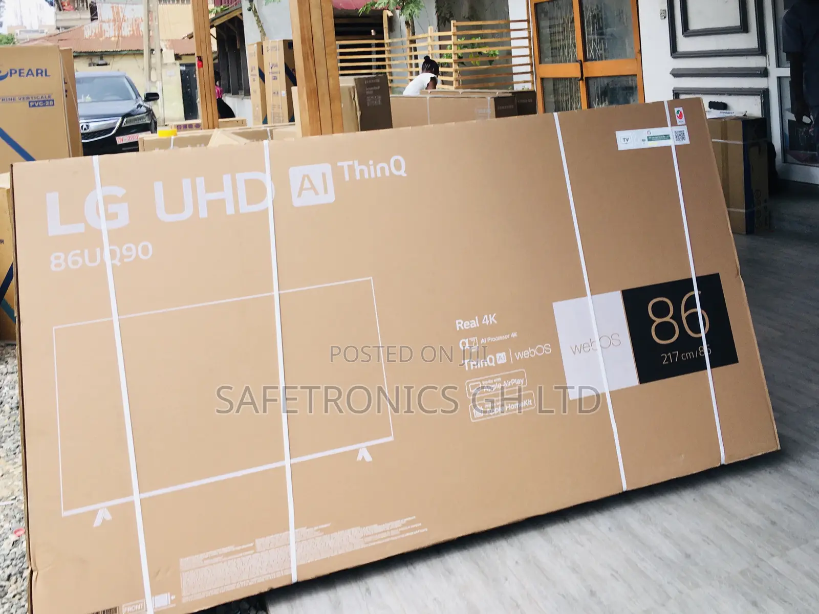 ‘ Shop LG ; 86 Inch Smart : UHD UQ90 Sleek: Led Tv 