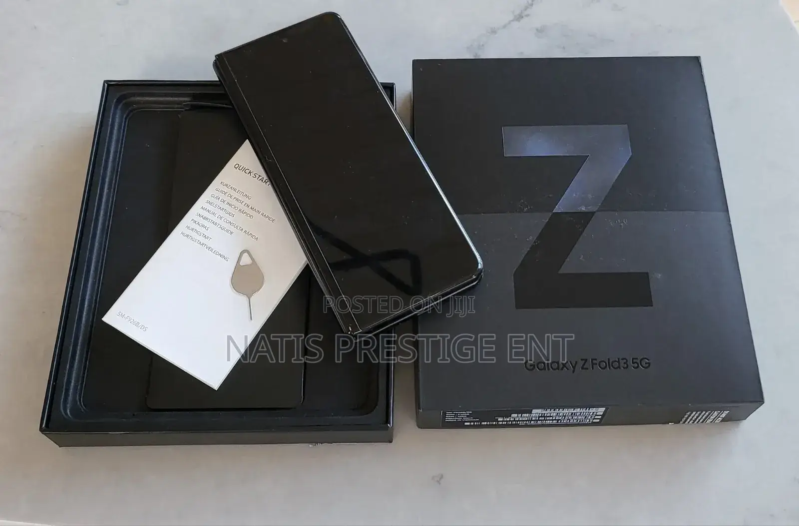 New Samsung Galaxy Z Fold 3 256 GB Black