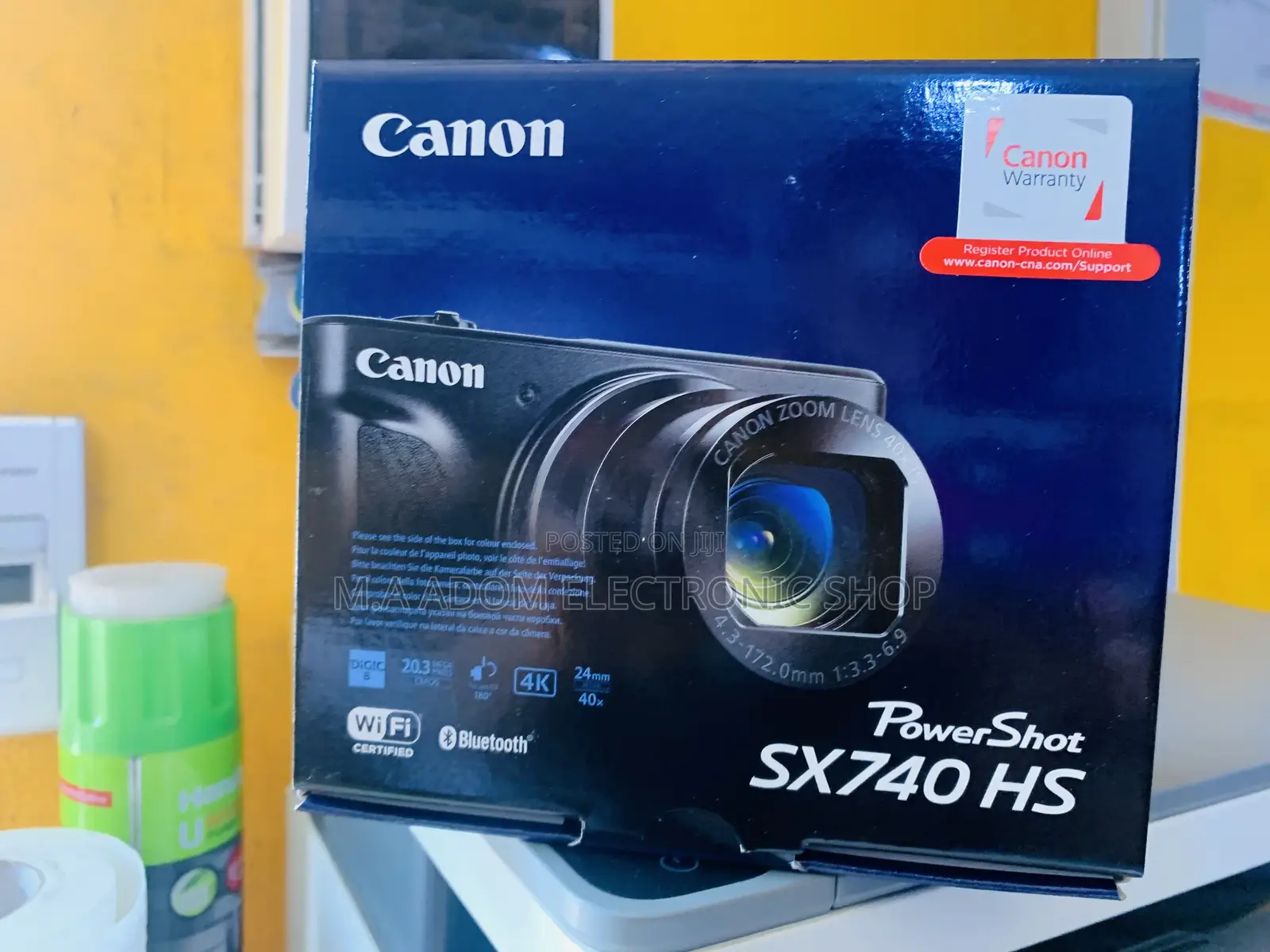 Canon Powershot SX740 HS Camera With 40x Optical Zoom