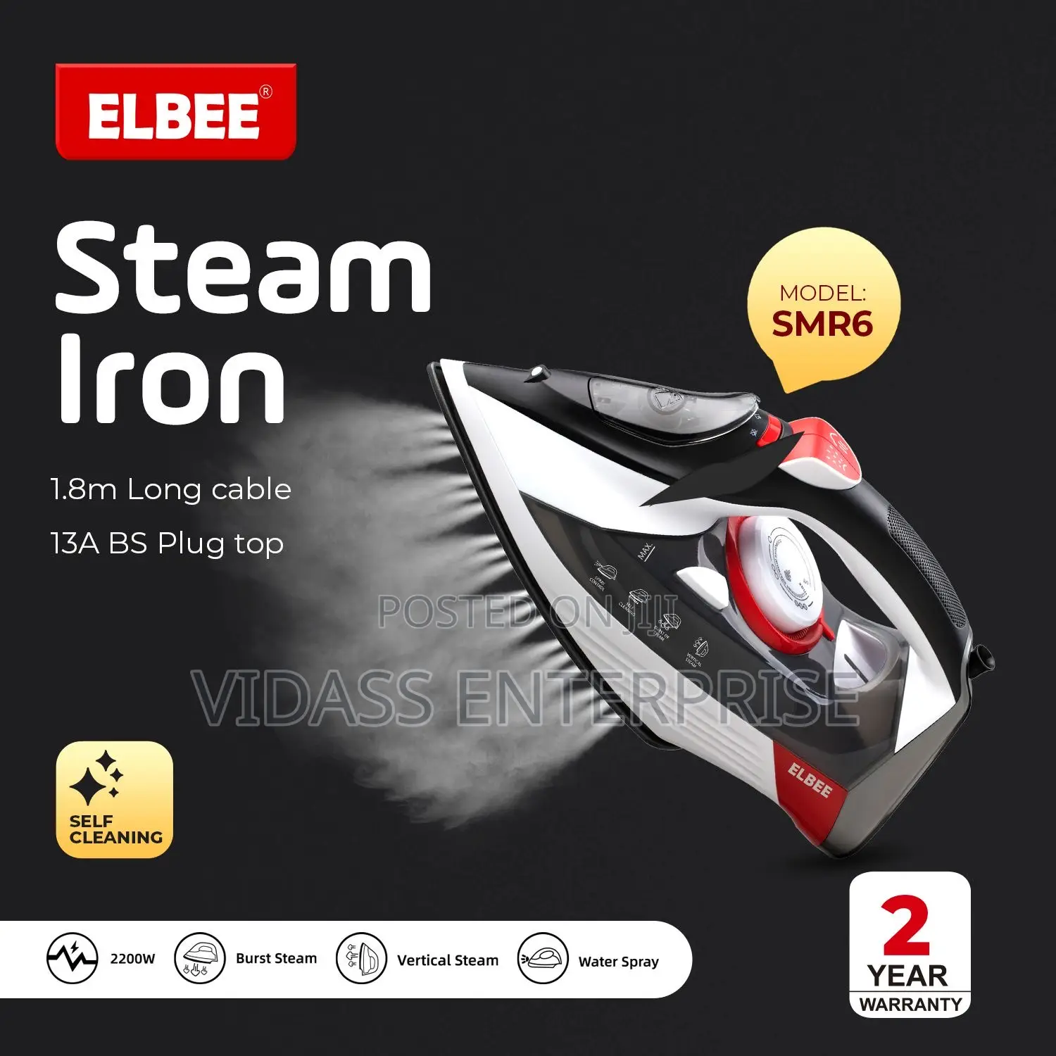 Elbe Steam Iron