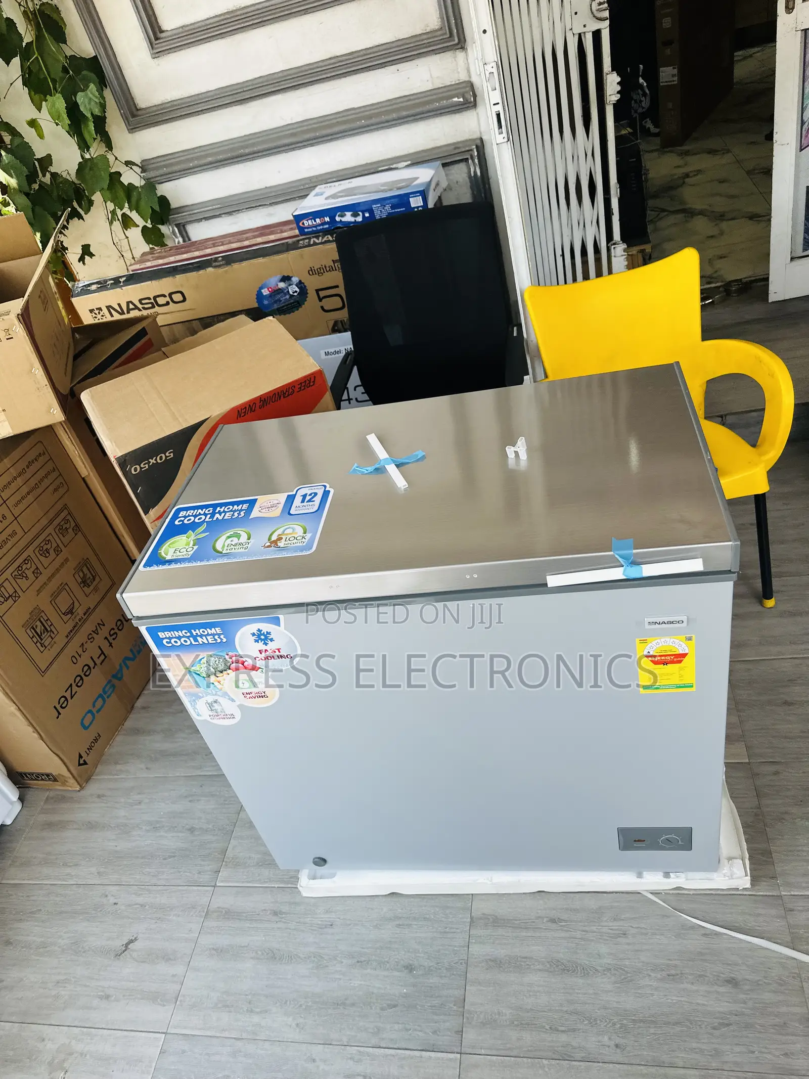 Available Now at Store Nasco Chest Freezer 200L