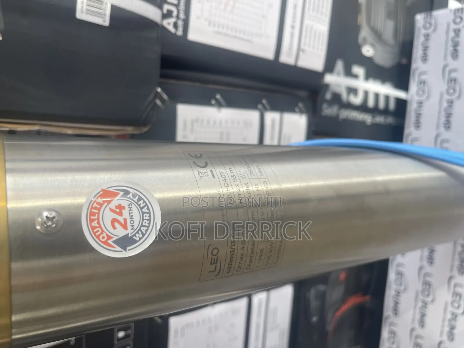 Borehole Pump - 1hp Leo Borehole Pump