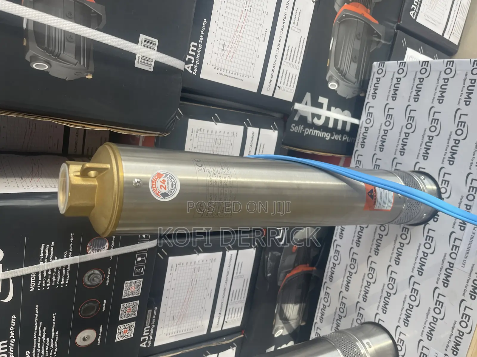 Borehole Pump - 1hp Leo Borehole Pump