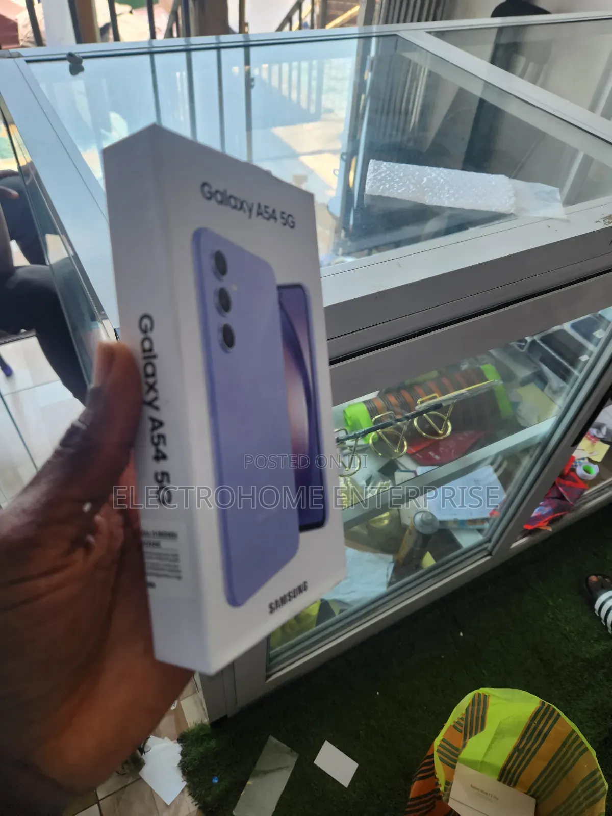 New Samsung Galaxy A54 5G 128 GB Purple