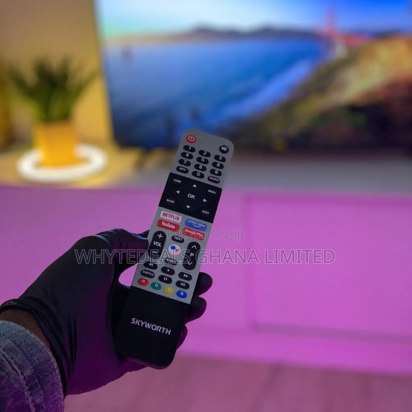 Skyworth 55" Smart Led Google Tv| Bluetooth| Netflix| Youtube| 2025