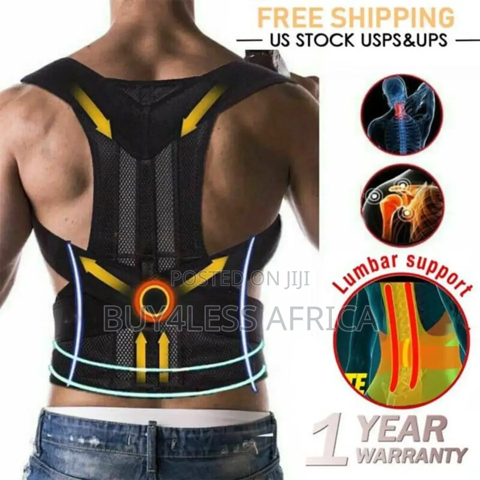 Back Support/Body Pain Relief Belt