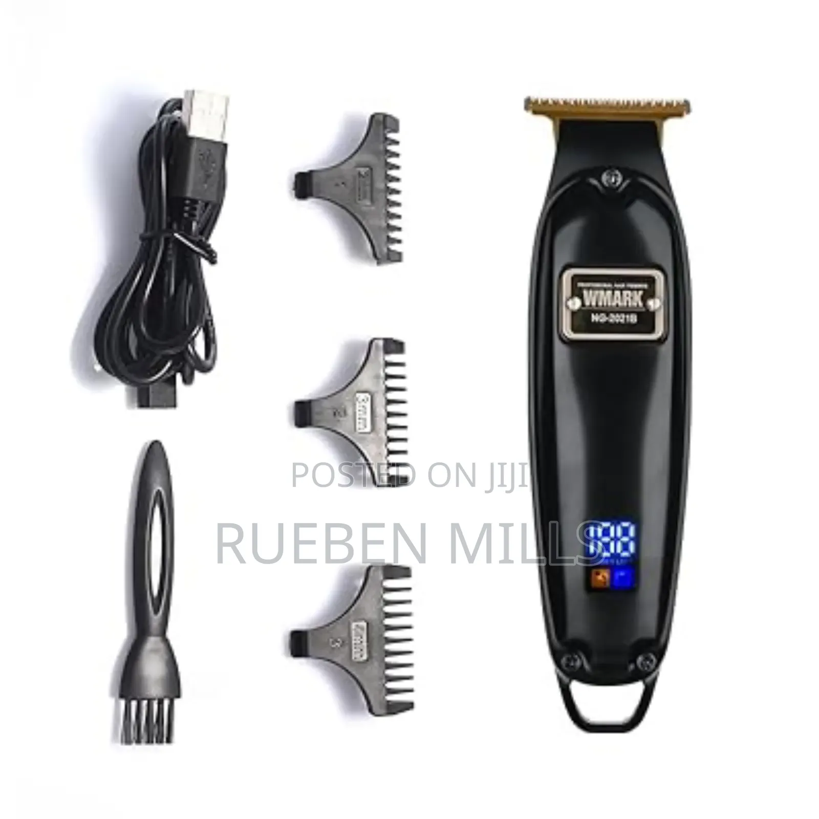 Black Hair Salon Wmark Detailer Sakora Machine Beard Trimmer