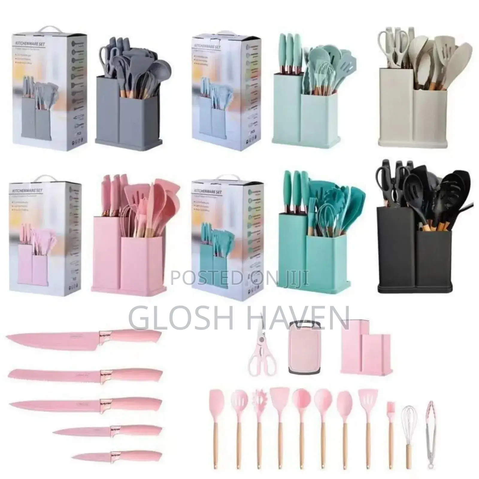 19pcs Silicone Set