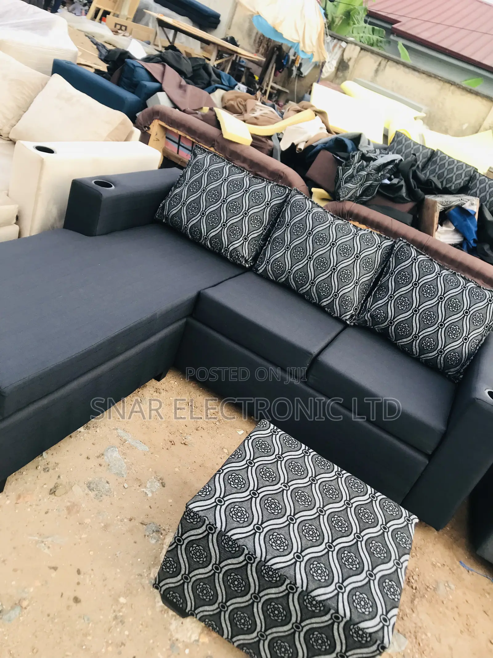 Nice L Shape Sofas Plus Table