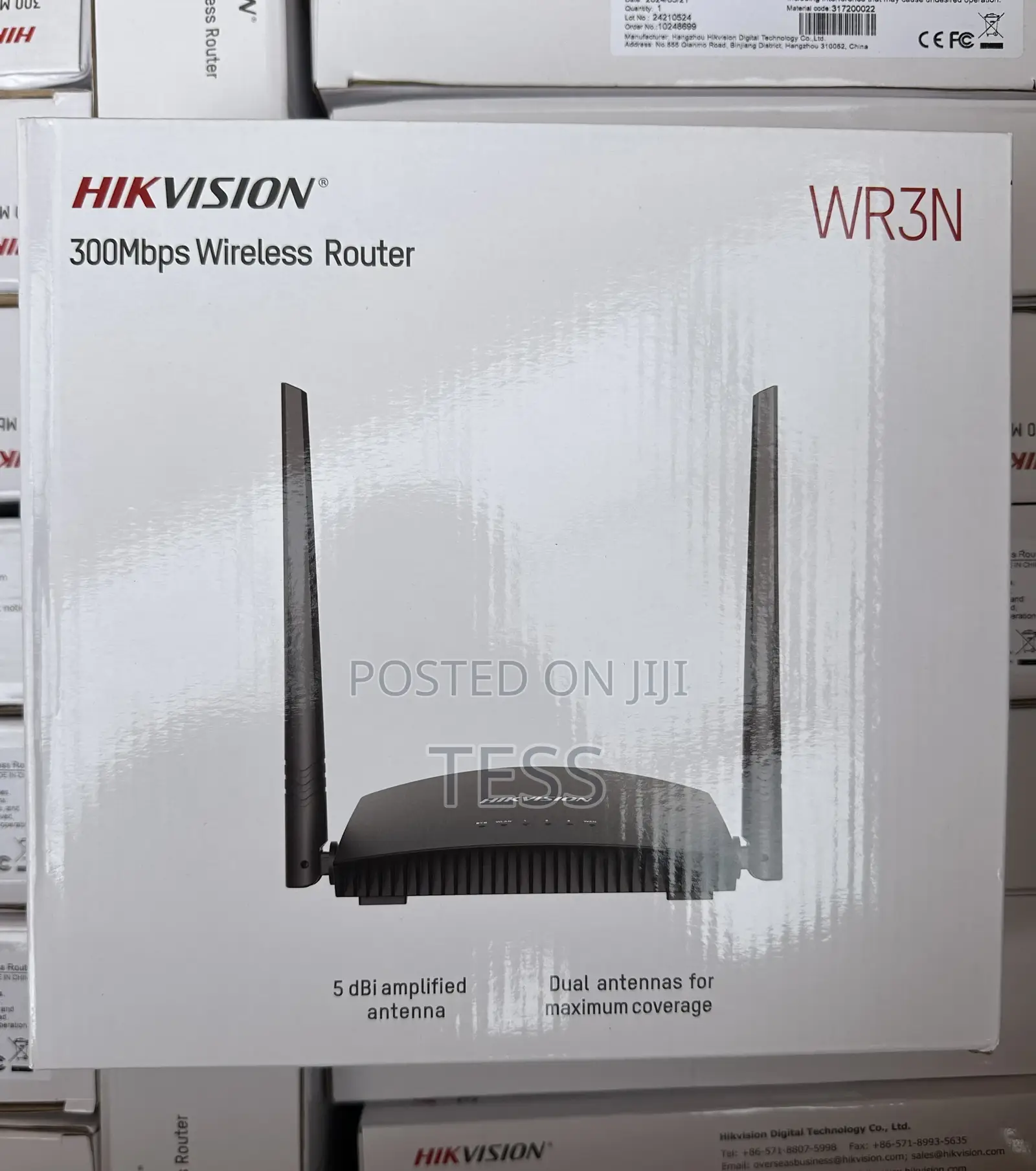 Hikvision Router WR3N 300mbps 5dbi Antenna(NOT a SIM ROUTER)