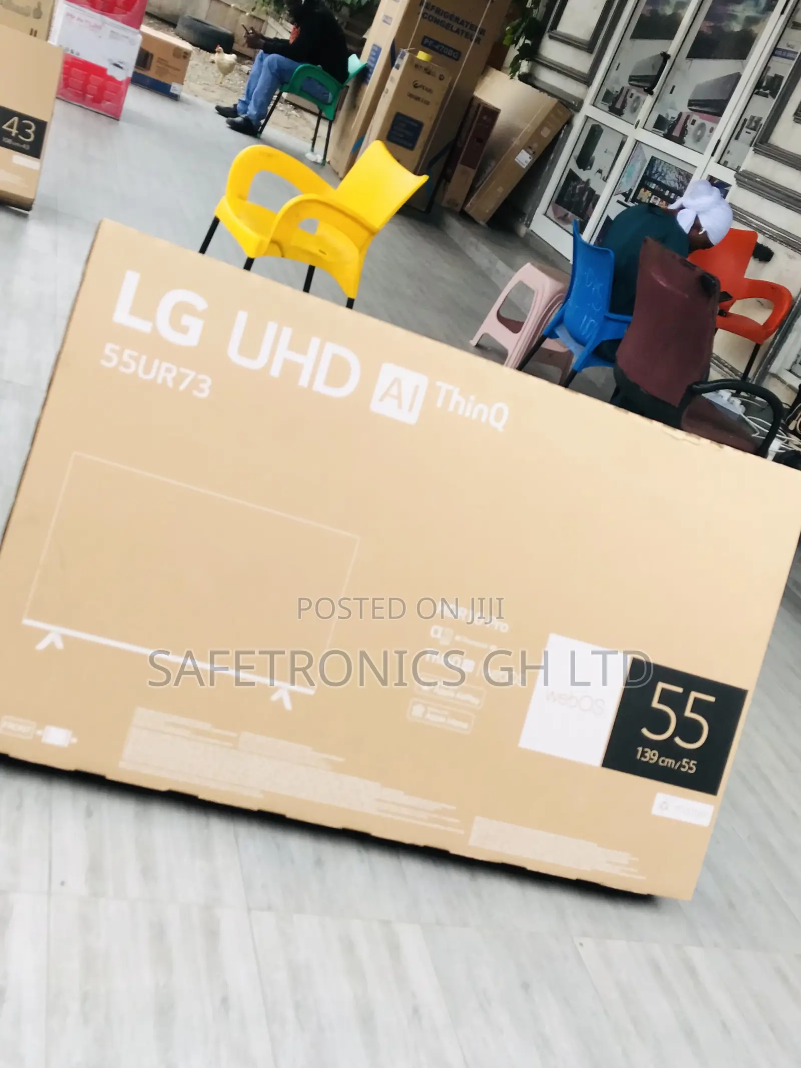 Elegant LG Sleek 55 Inch Smart UR73006LA LED Tv 