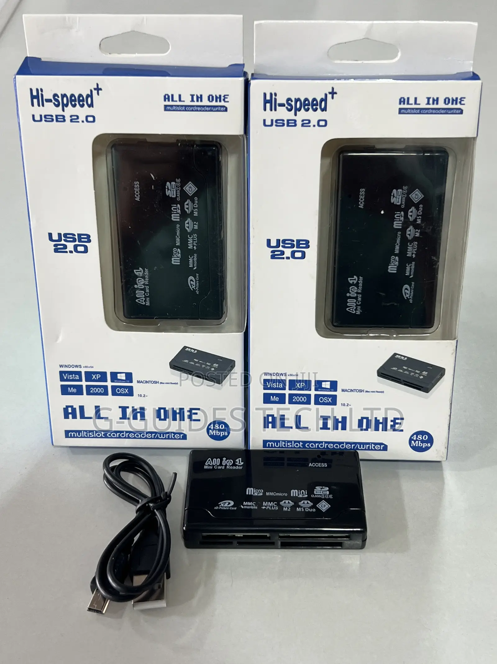ALL IN ONE CARD READER, All in One USB 2.0 Card Reader