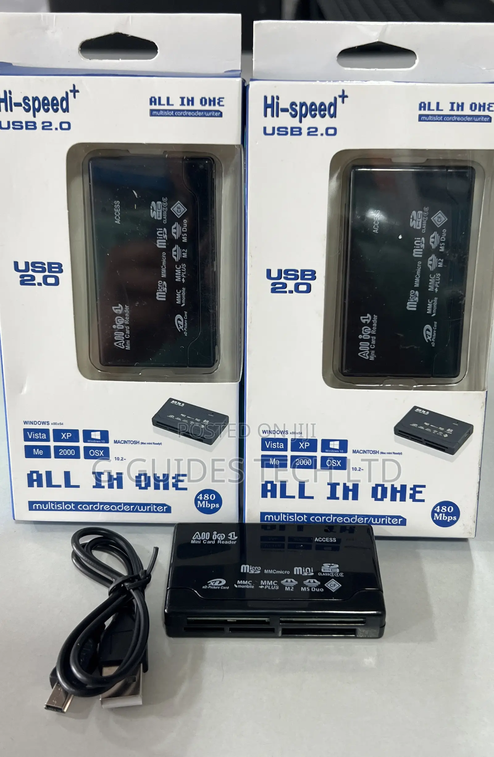 ALL IN ONE CARD READER, All in One USB 2.0 Card Reader
