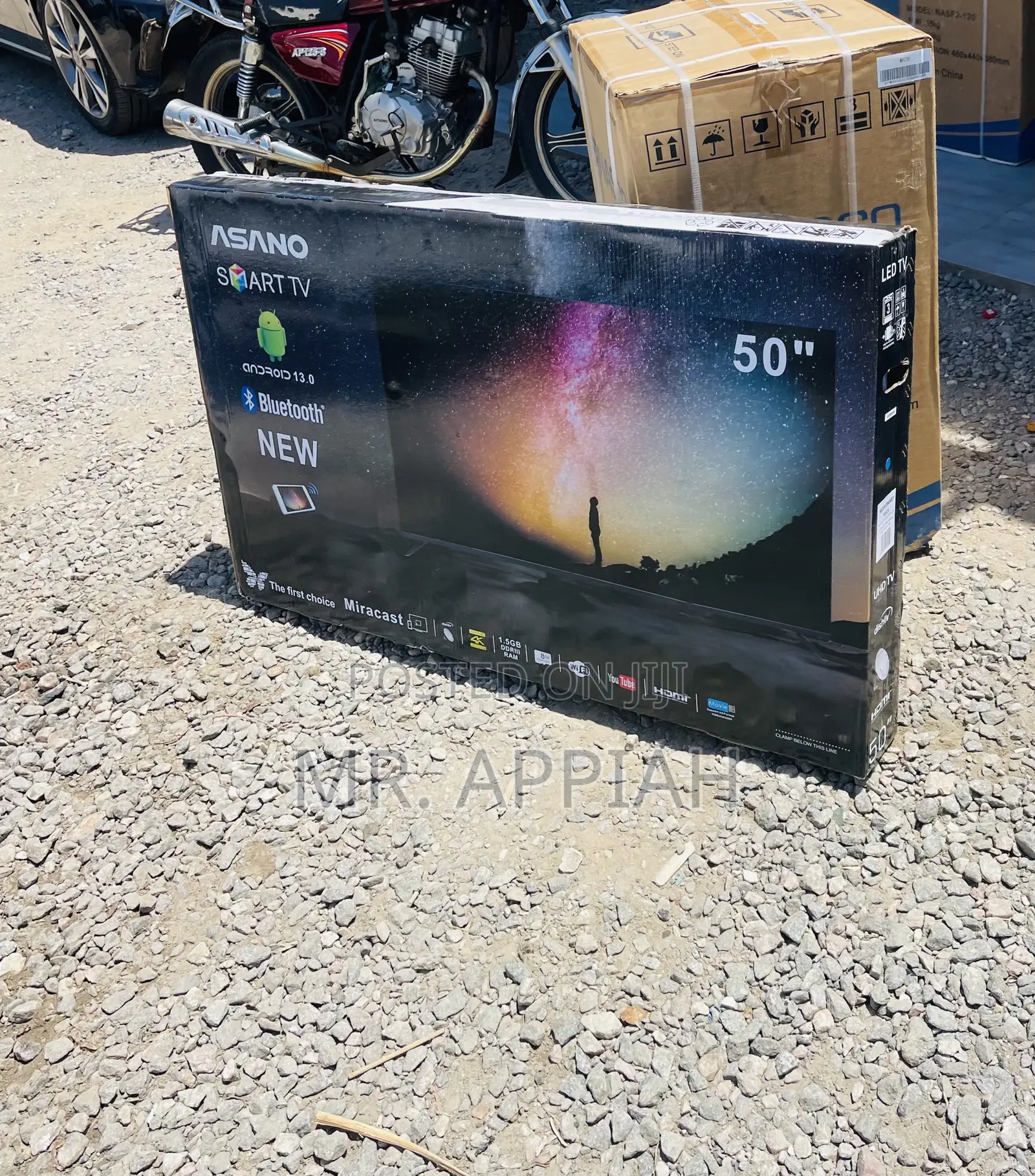 Smart Uhd Asano 55 Inch Classic Television.