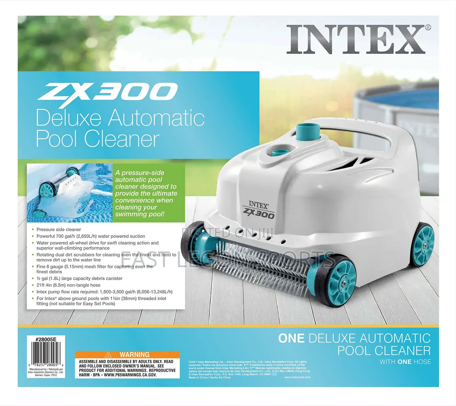 Intex Vacuum Cleaner Robot Auto Clean