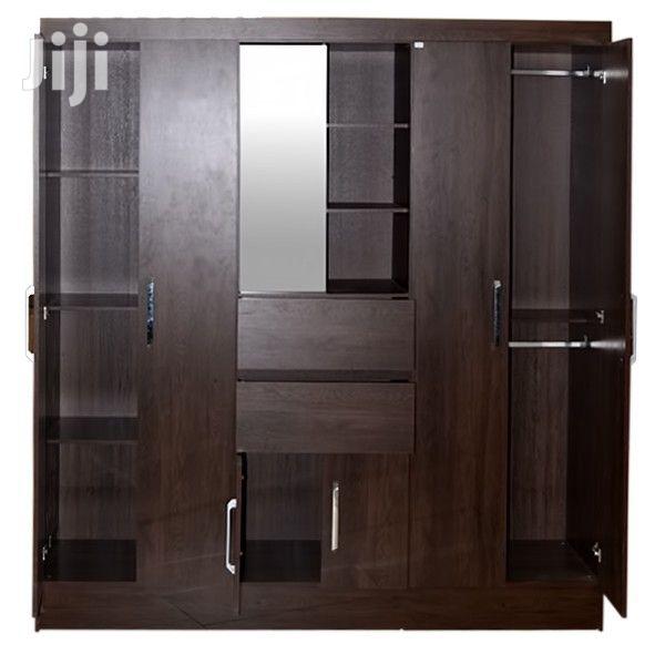 Wardrobe 6 Doors Capela Ebony