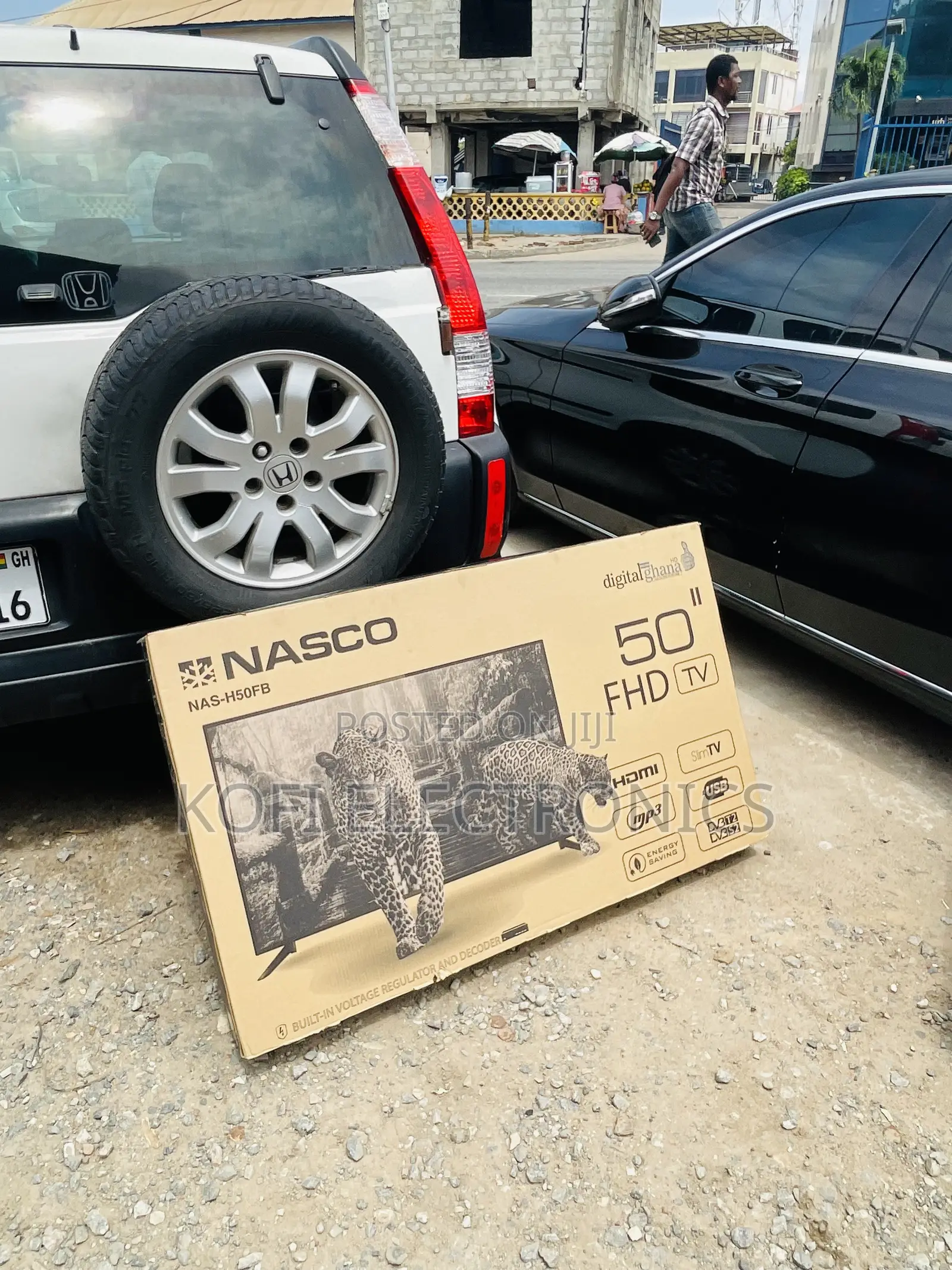 Nasco 50 Inches Television With In-built Satellite Decoder