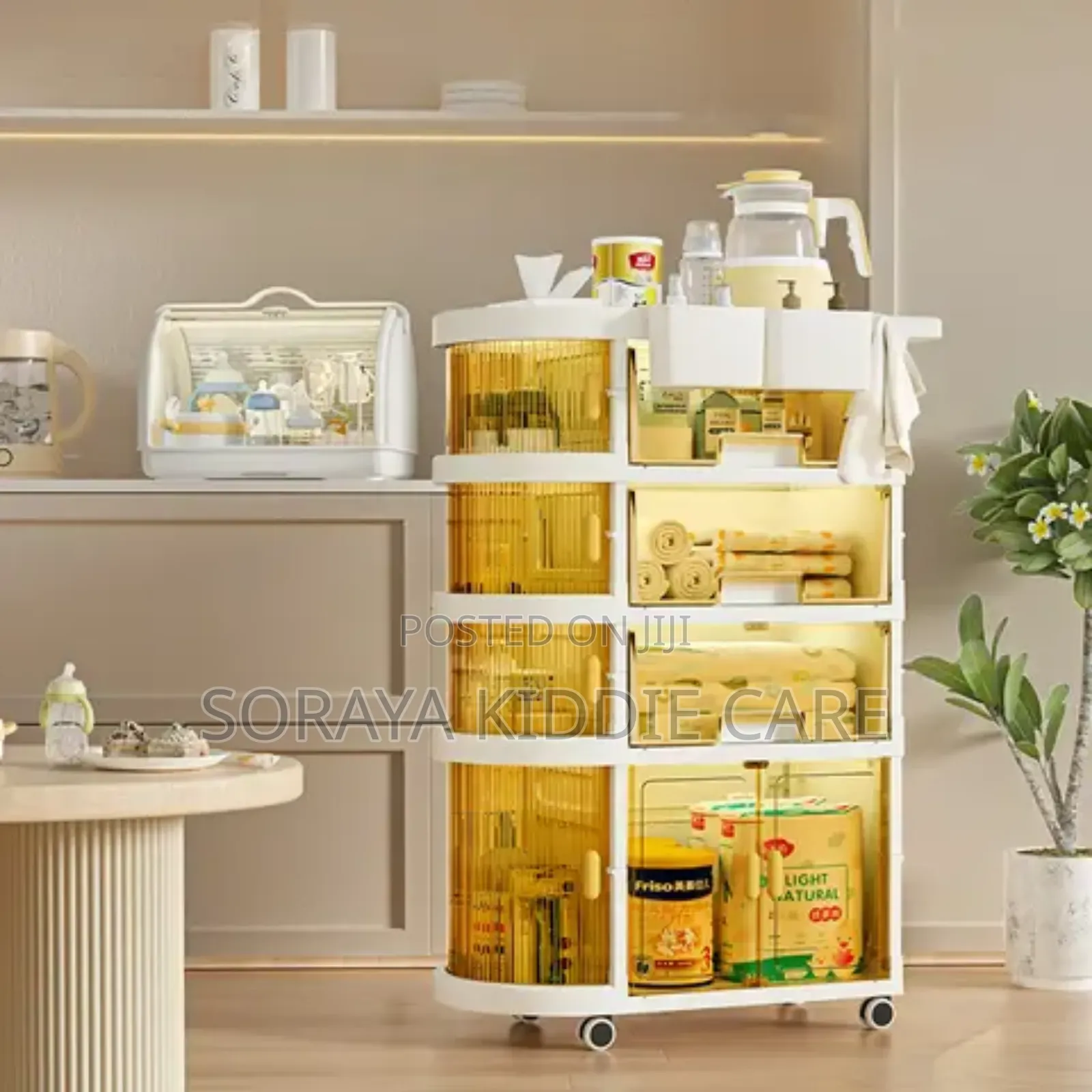 Drawers and Storage Rack